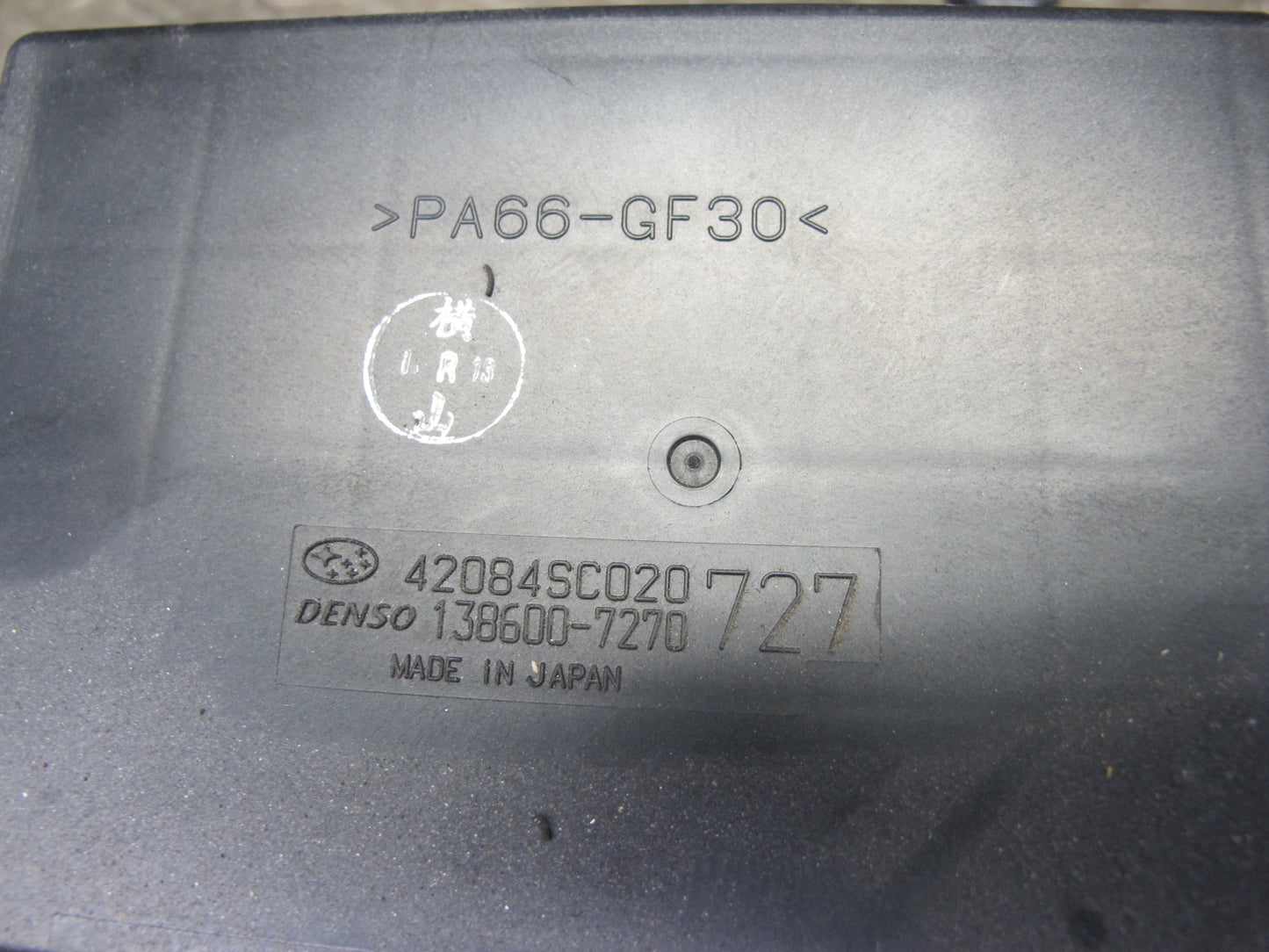11-14 Subaru Impreza WRX Fuel Evap Vapor Charcoal Canister w Purge Valve OEM