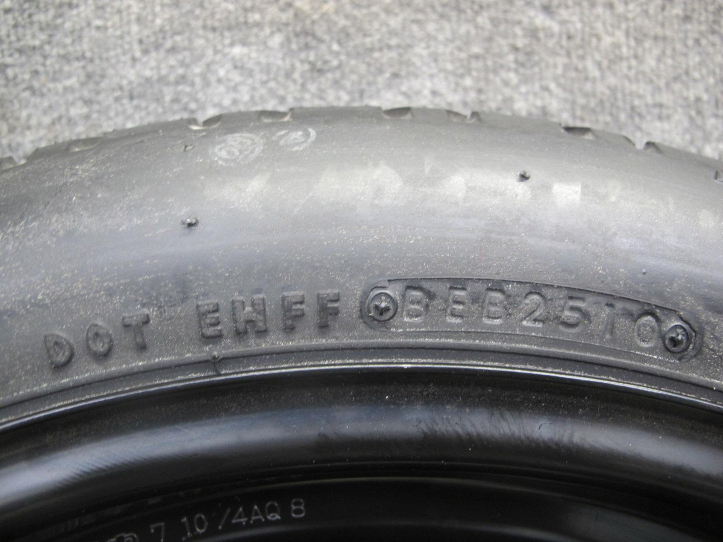 10-15 Lexus IS350 IS250 Convertible R17" Spare Tire Wheel 17x4 ET10 145/70 OEM