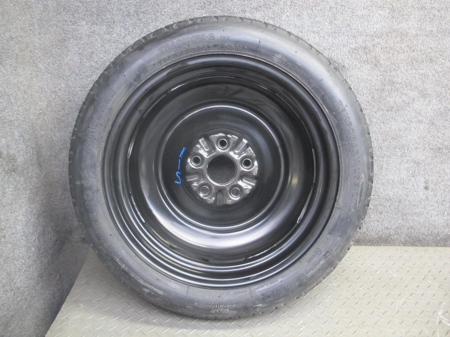10-15 Lexus IS350 IS250 Convertible R17" Spare Tire Wheel 17x4 ET10 145/70 OEM