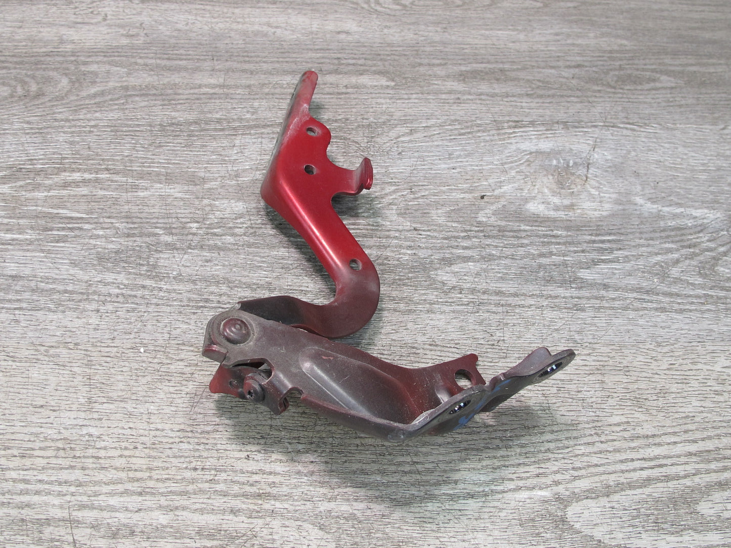 06-15 Lexus IS350 IS250 Set of 2 Front Hood Left & Right Hinge Support RED OEM