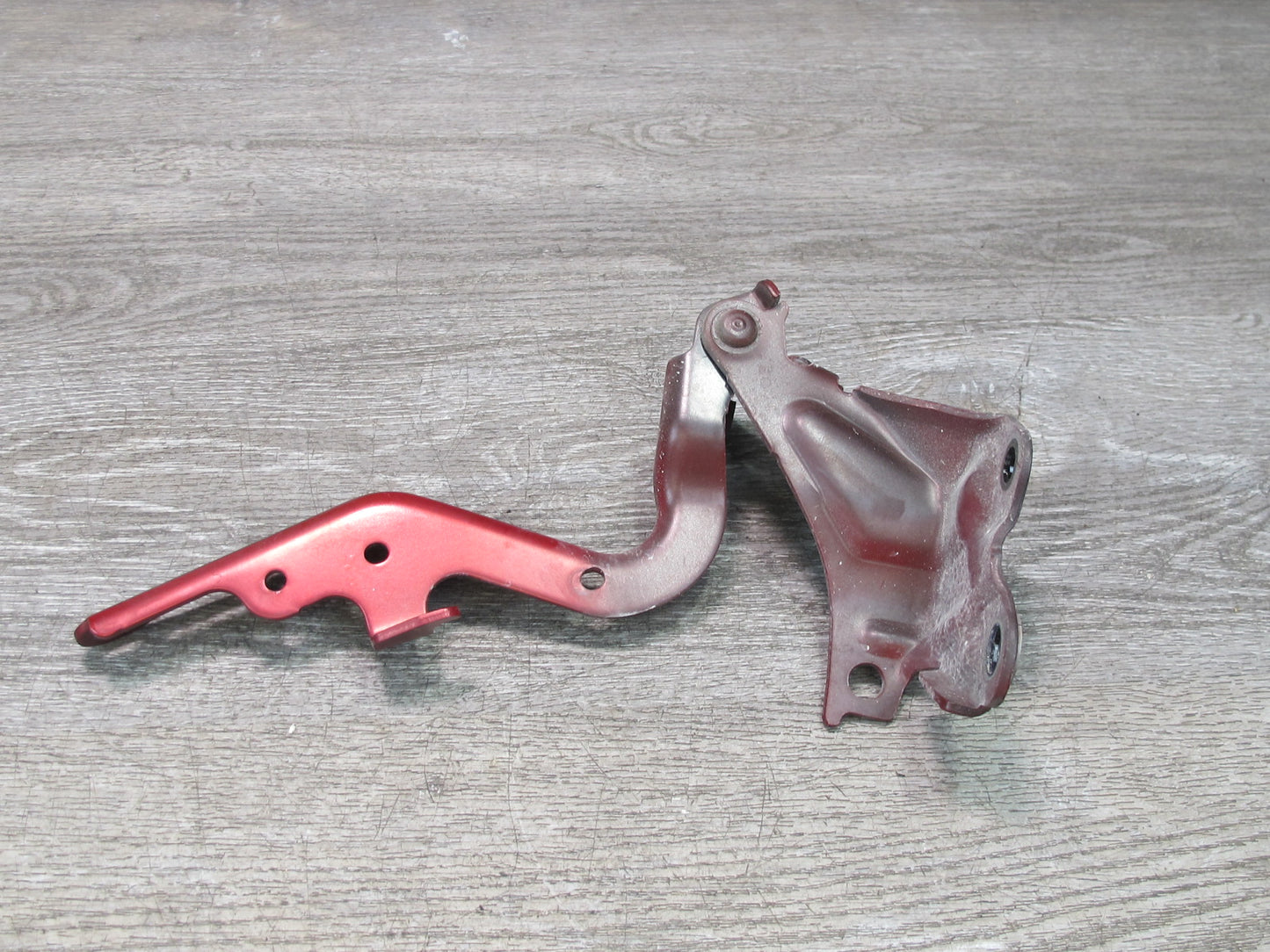 06-15 Lexus IS350 IS250 Set of 2 Front Hood Left & Right Hinge Support RED OEM
