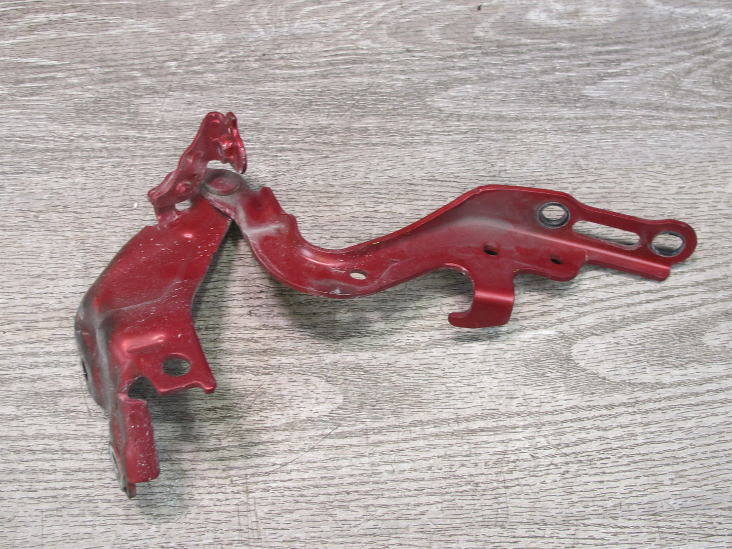 06-15 Lexus IS350 IS250 Set of 2 Front Hood Left & Right Hinge Support RED OEM