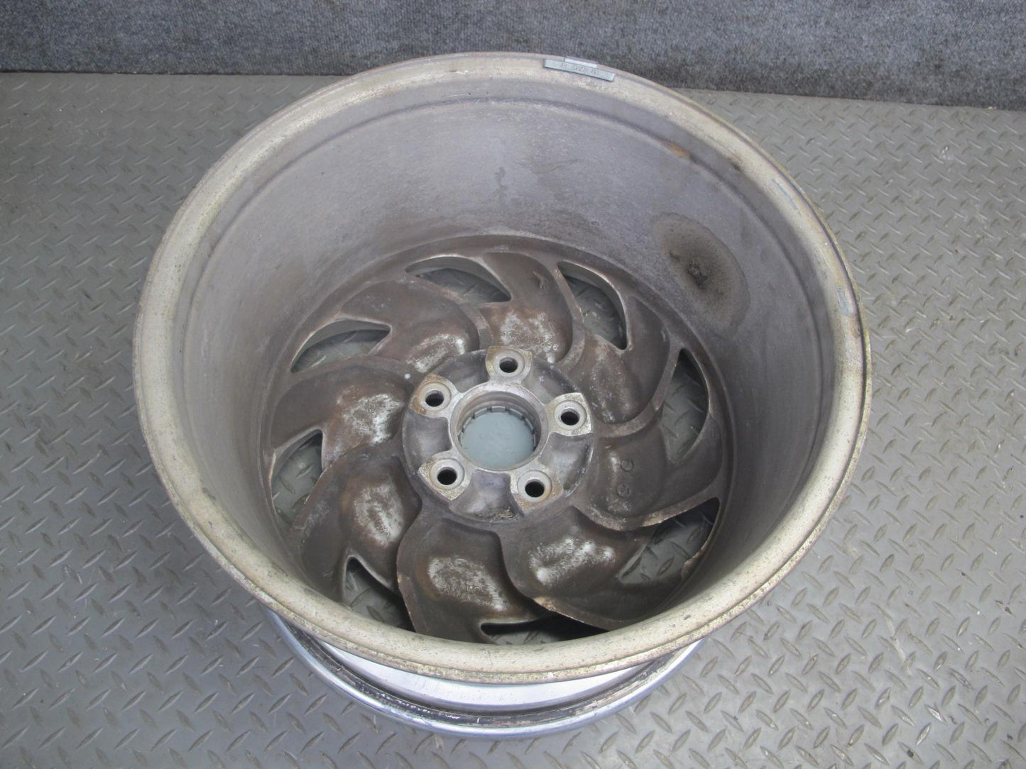 91-92 Chevrolet Corvette C4 Left 17" R17 Alloy Wheel Rim 17x9.5J ET56 OEM