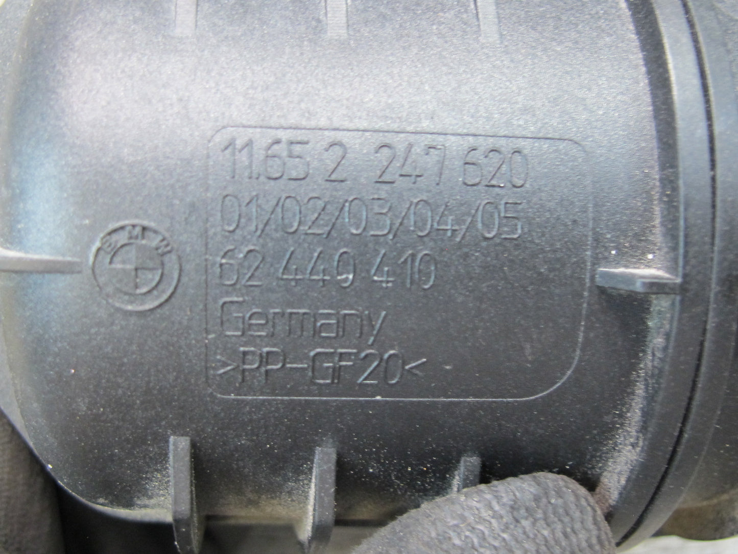 09-16 BMW E89 Z4 Vacuum Tank Reservoir 2247620 OEM