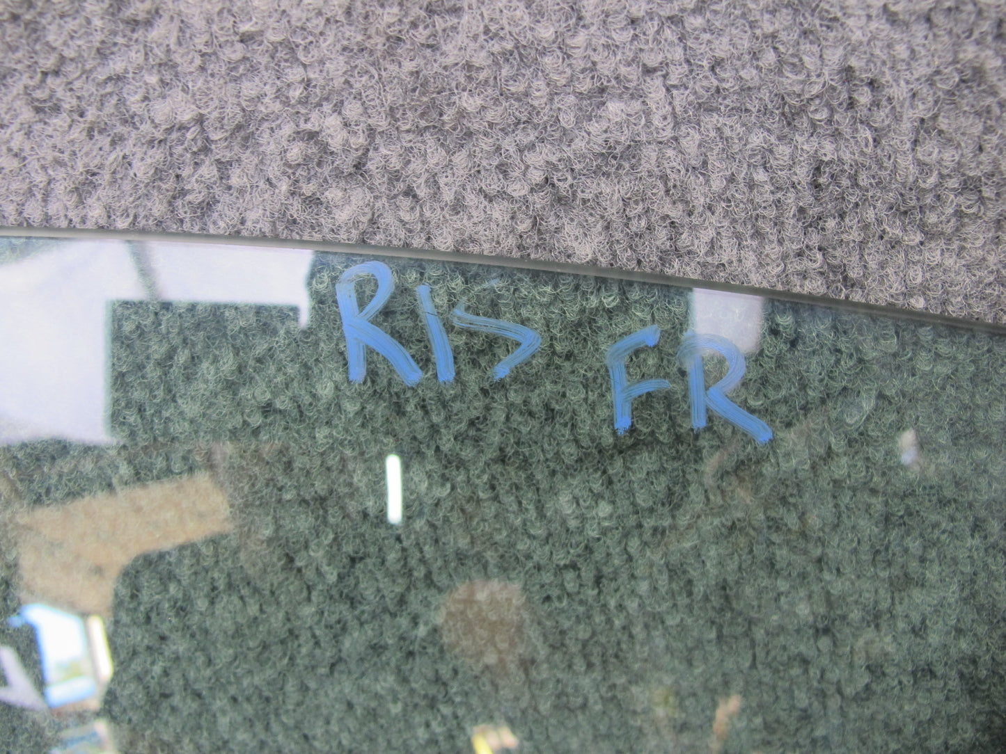 10-15 Lexus IS350 IS250 Convertible Rear Right Side Quarter Window Glass OEM