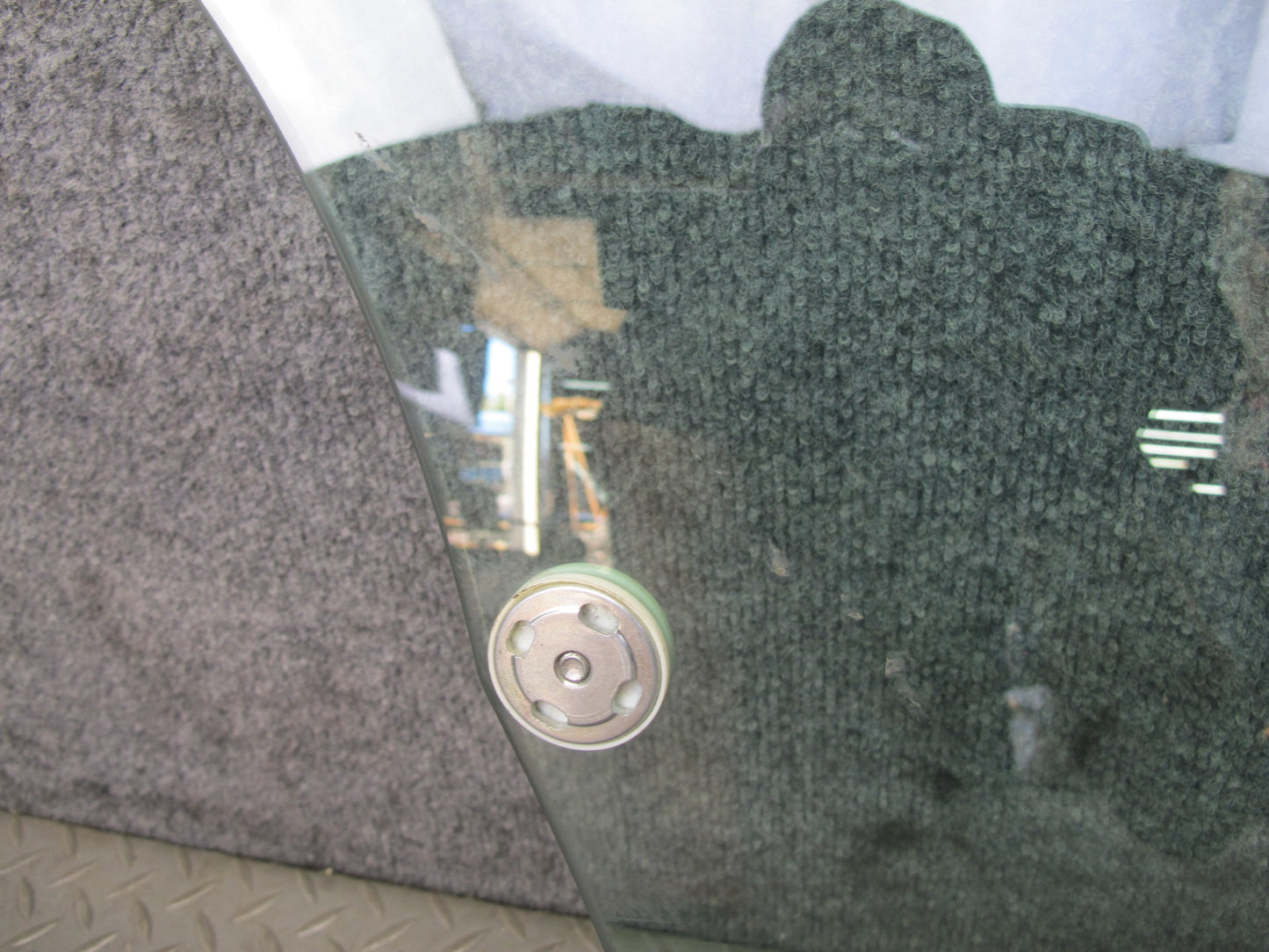 10-15 Lexus IS350 IS250 Convertible Rear Right Side Quarter Window Glass OEM