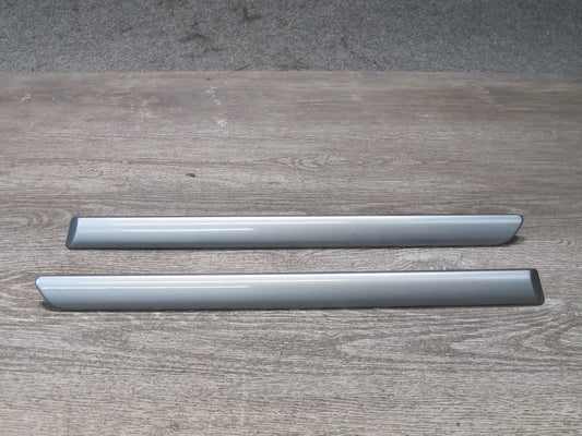 2001-2006 BMW E46 M3 S54 Rear Right & Left Side Quarter Panel Molding Set Silver