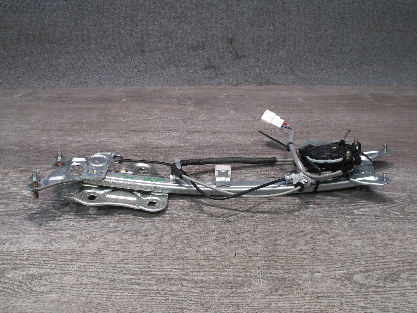 02-10 Lexus Z40 SC430 Front Left Driver Door Window Regulator w Motor OEM