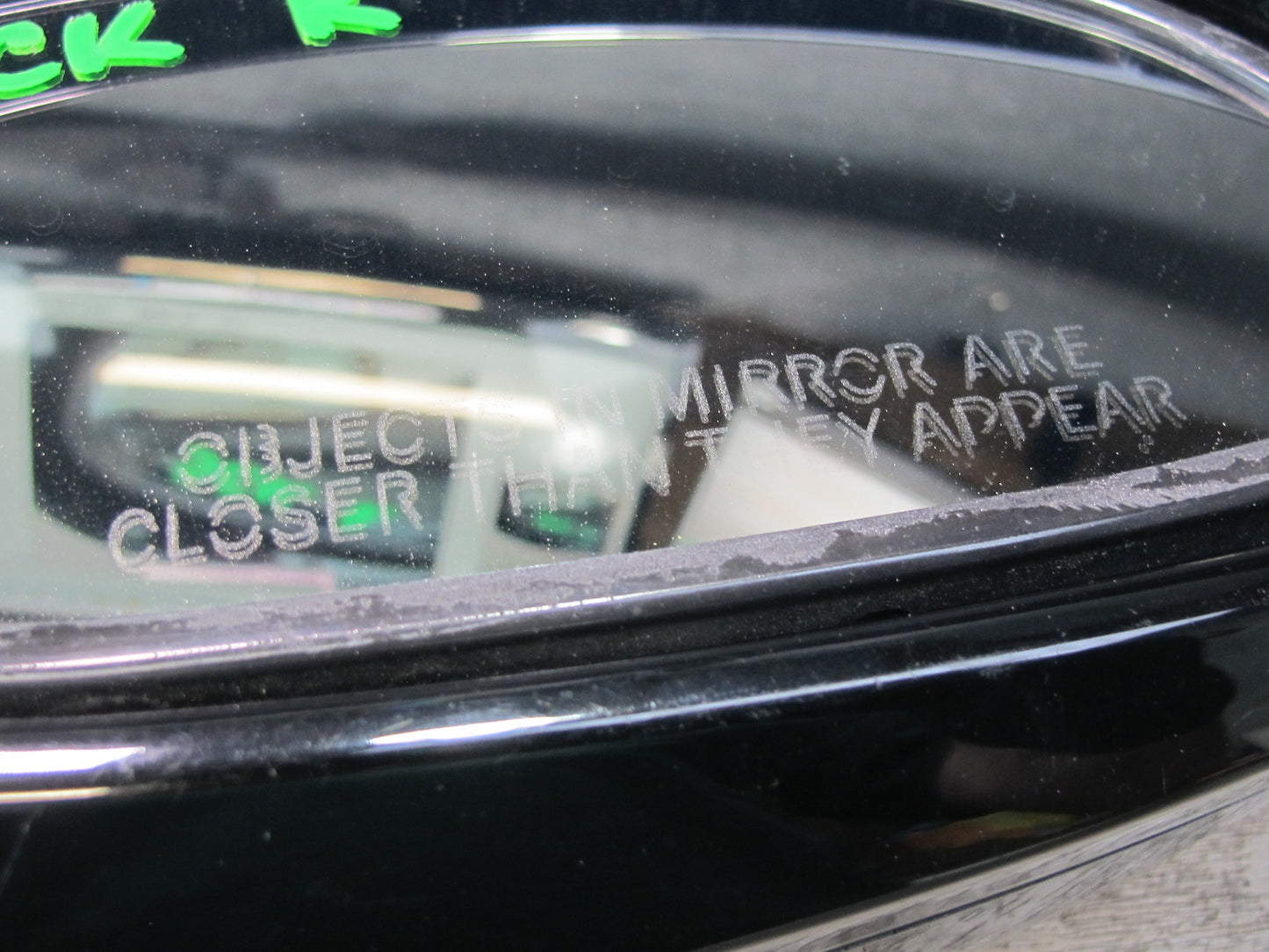 02-05 Lexus SC430 Right Door Side View Exterior Heated Memory Mirror Black OEM