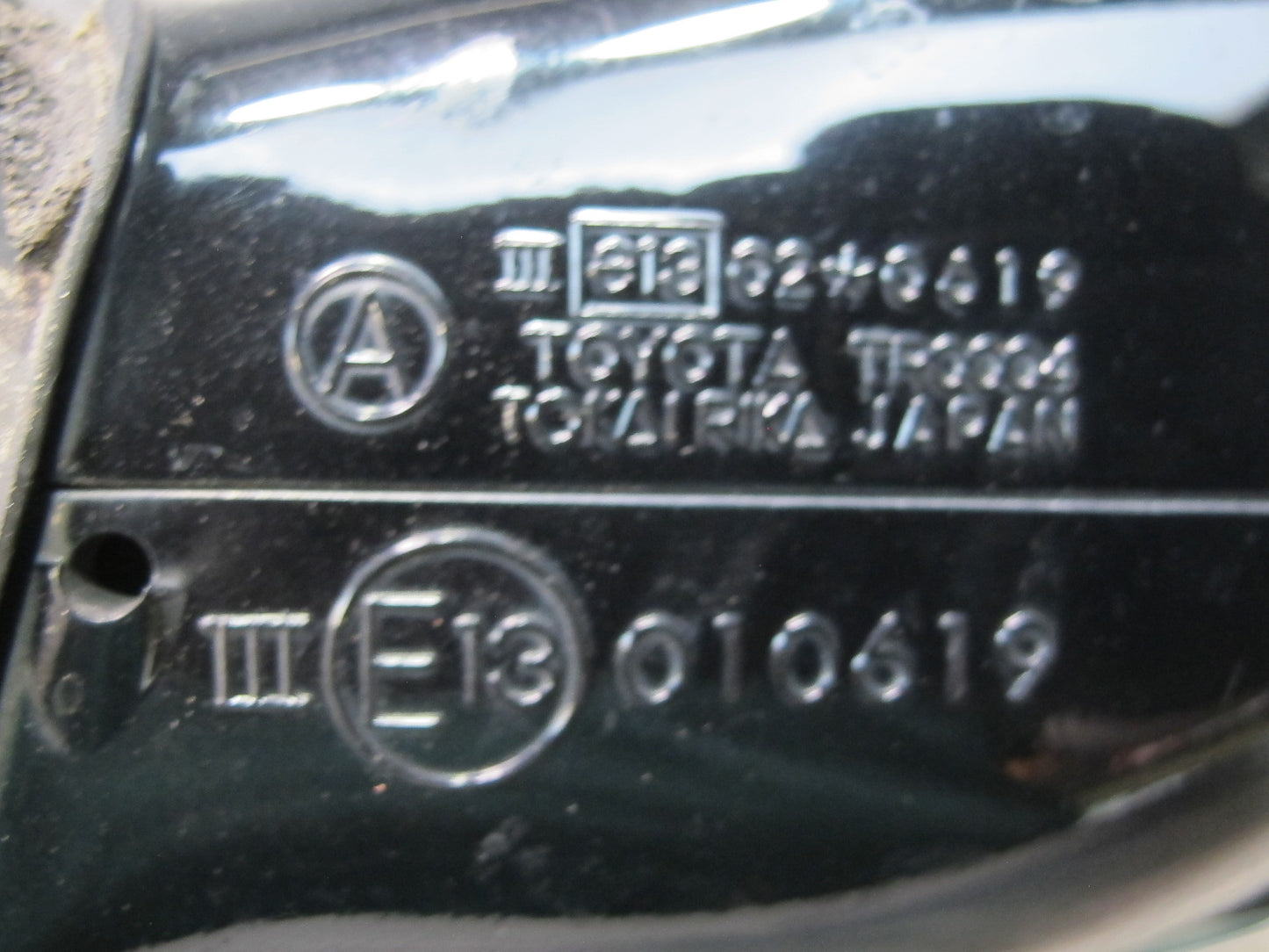02-05 Lexus SC430 Right Door Side View Exterior Heated Memory Mirror Black OEM
