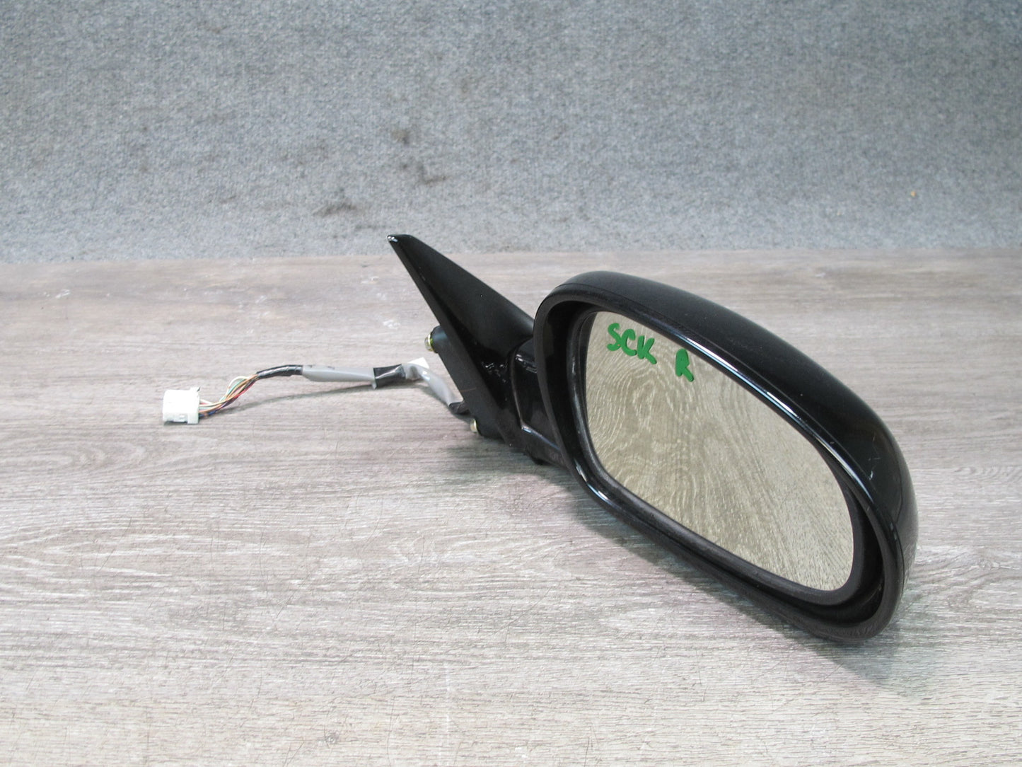 02-05 Lexus SC430 Right Door Side View Exterior Heated Memory Mirror Black OEM