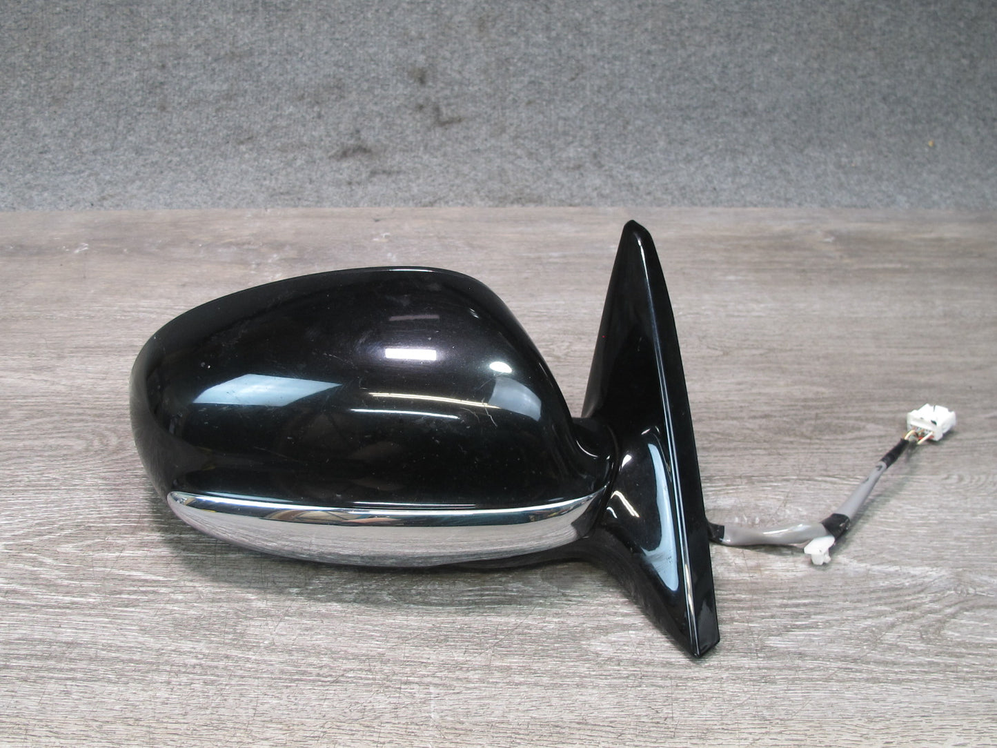 02-05 Lexus SC430 Right Door Side View Exterior Heated Memory Mirror Black OEM