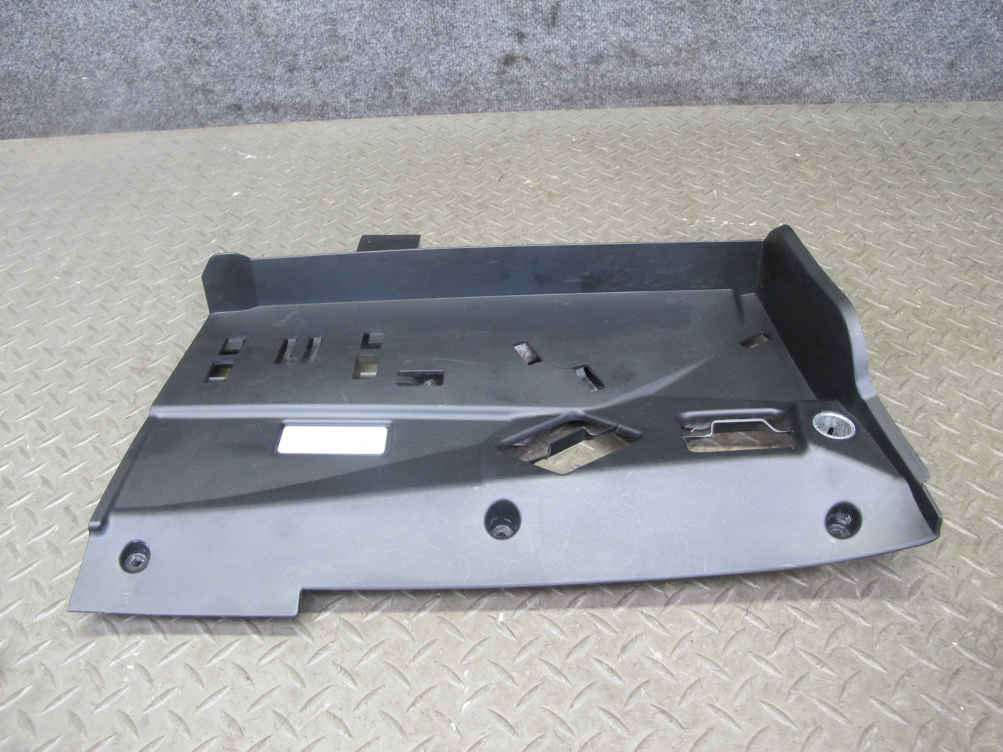 09-16 BMW E89 Z4 Front Right Under Dash Lower Trim Cover Panel OEM