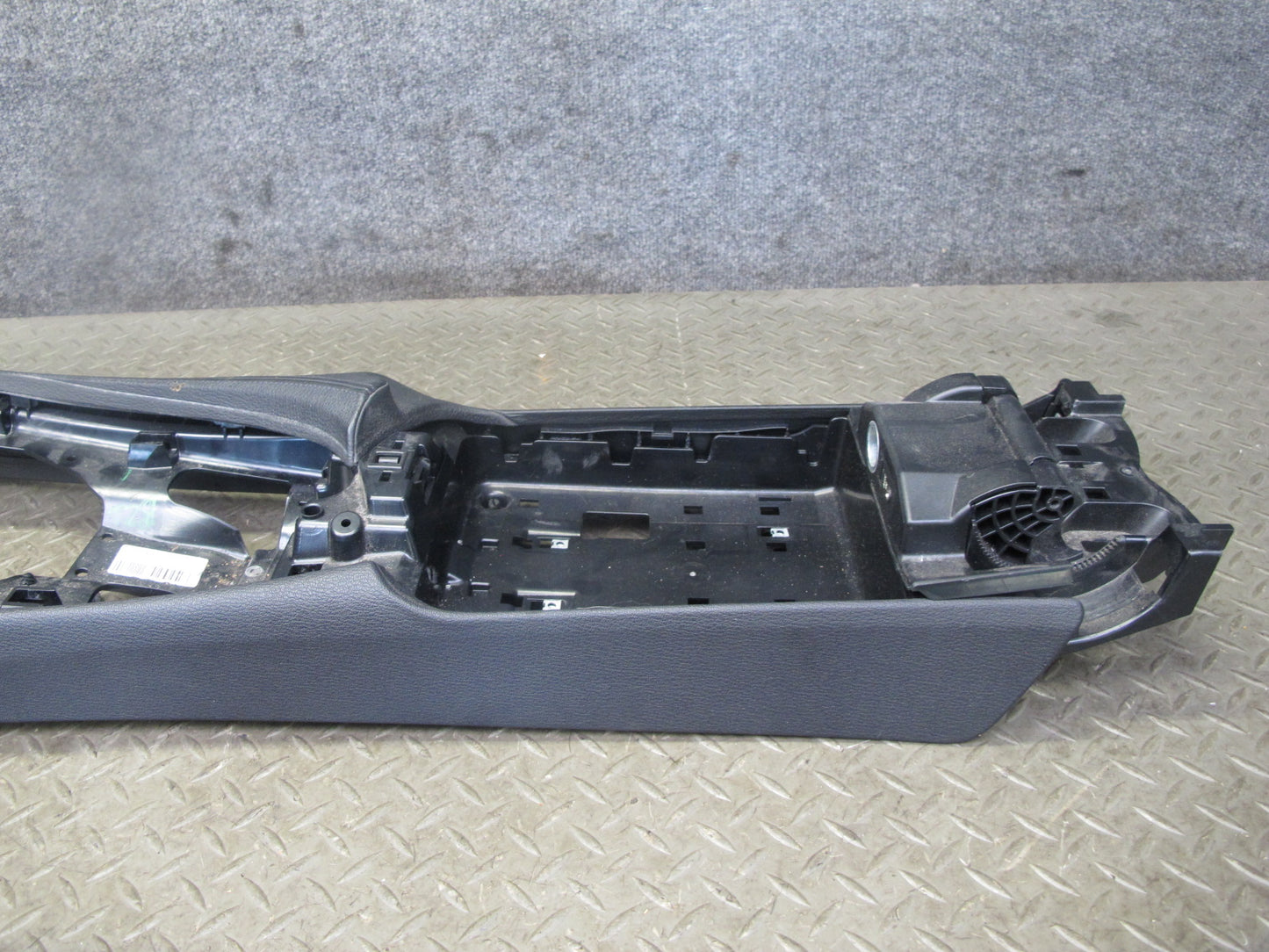 09-16 BMW E89 Z4 Center Console Trim Cover Panel Black OEM