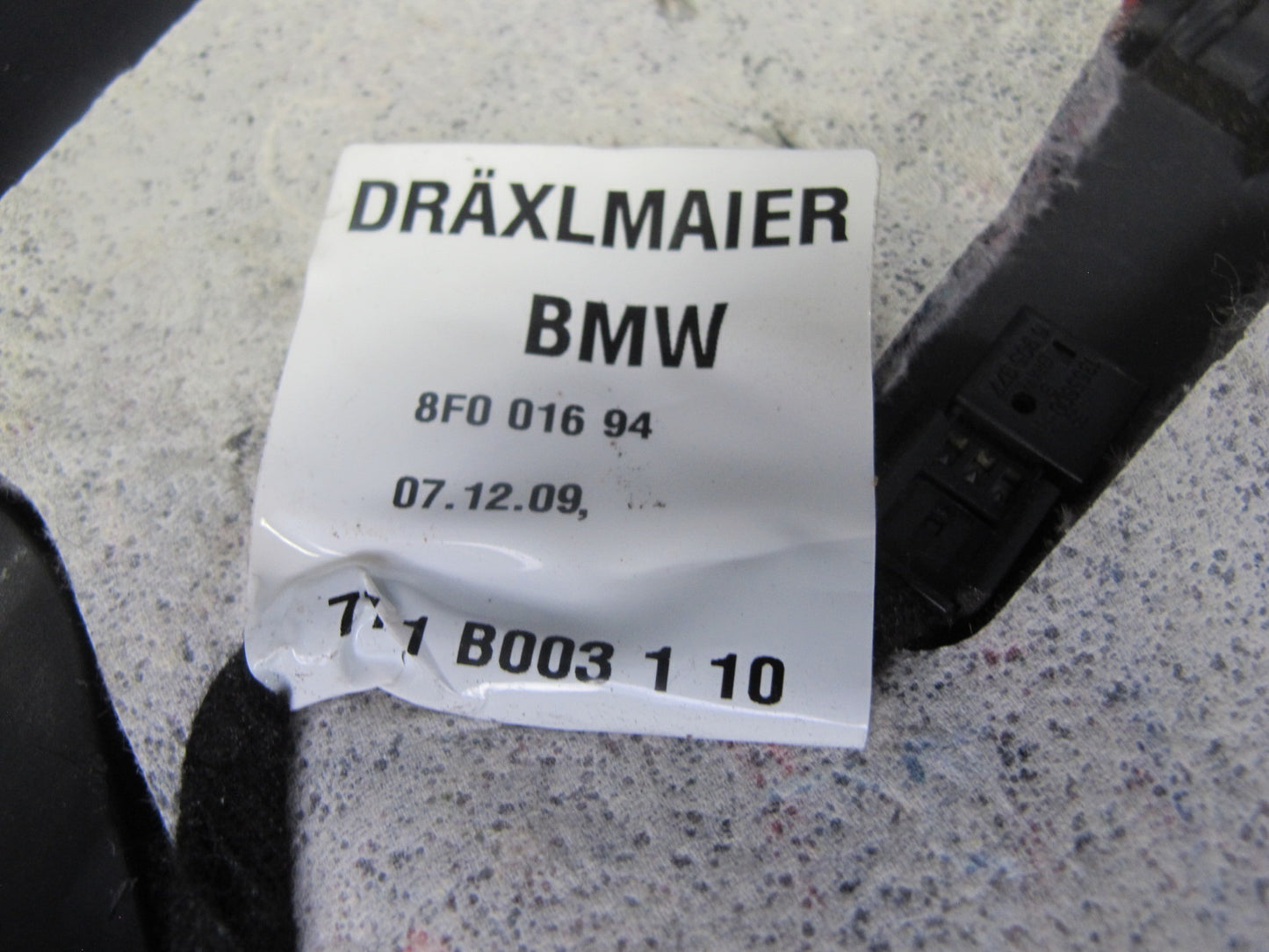 09-16 BMW E89 Z4 Set of 2 Rear Left & Right Speaker Grille Trim Cover OEM