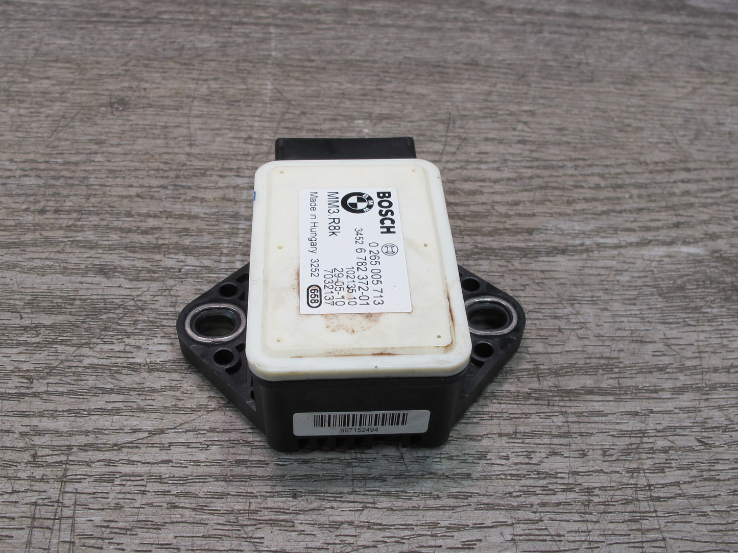 09-16 BMW E89 Z4 YAW Turn Rate Acceleration Speed Sensor 6782372 OEM