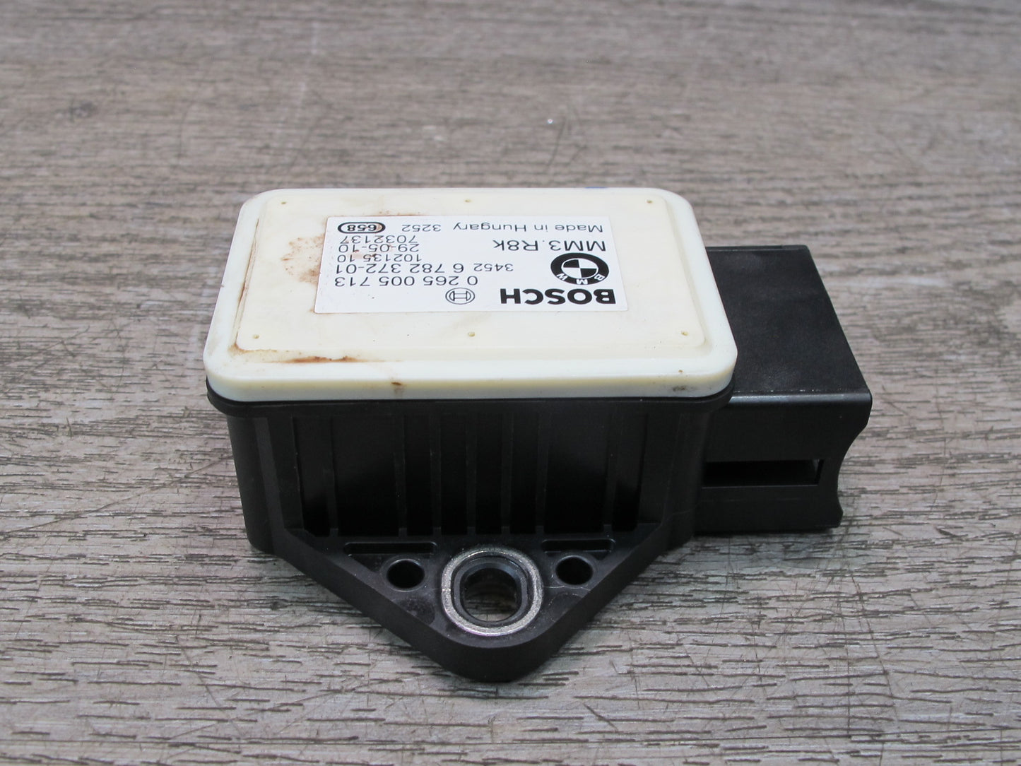 09-16 BMW E89 Z4 YAW Turn Rate Acceleration Speed Sensor 6782372 OEM