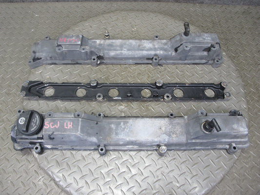 92-97 Lexus SC300 2JZGE 3.0L Set of 3 Engine Cylinder Head Valve Cover OEM