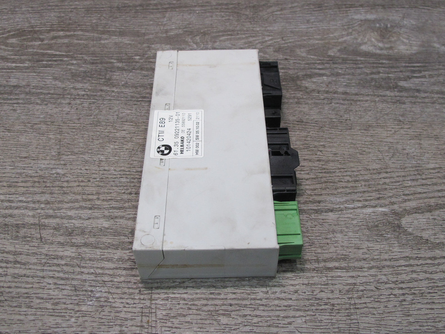 09-16 BMW E89 Z4 Convertible CTM TOP Roof Control Module 9221135 OEM