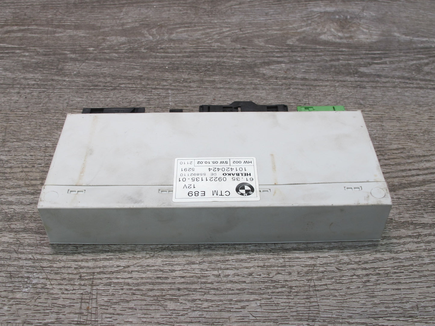 09-16 BMW E89 Z4 Convertible CTM TOP Roof Control Module 9221135 OEM