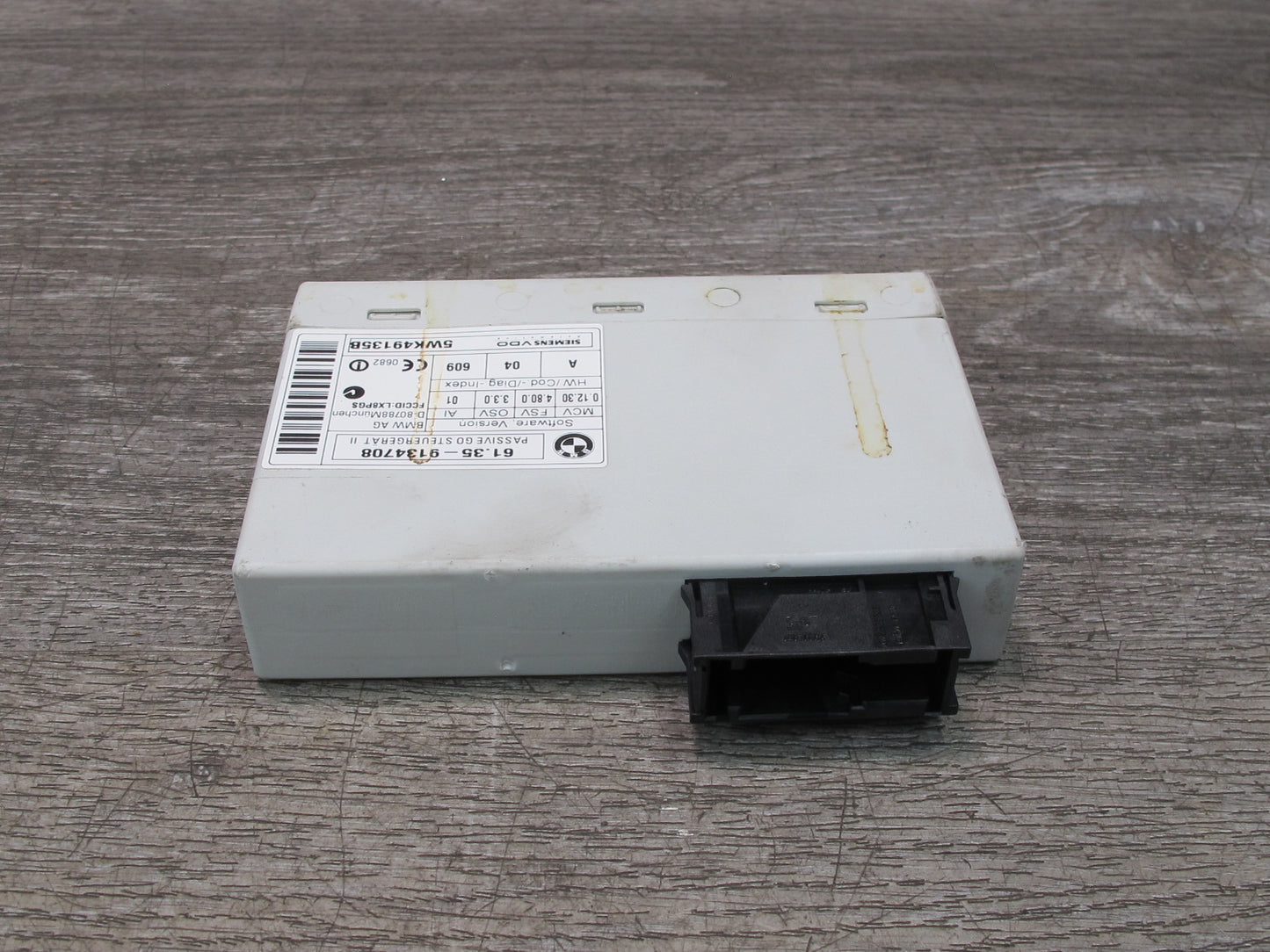 09-16 BMW E89 Z4 Keyless Entry Passive GO Control Module 9134708 OEM