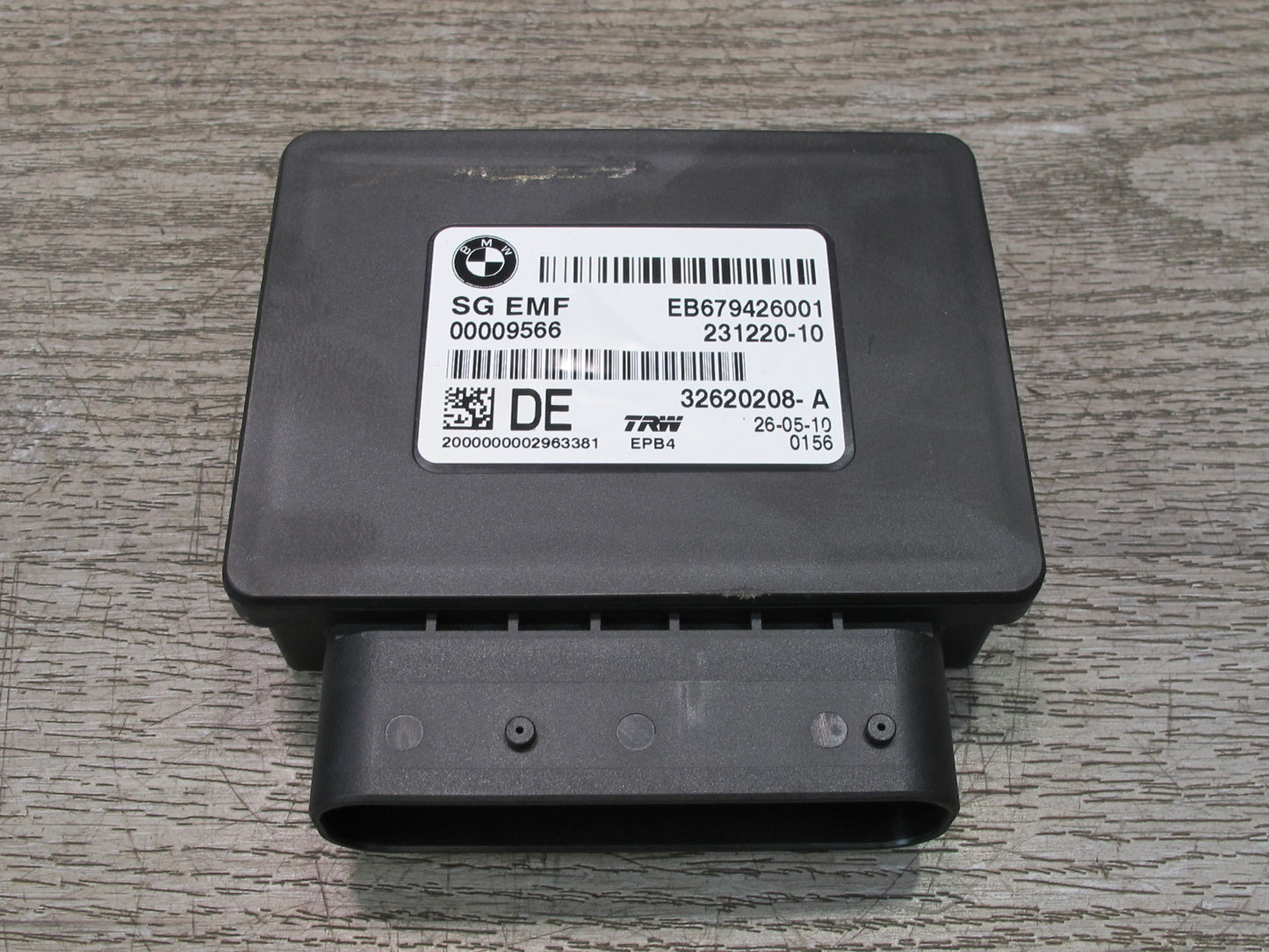 09-16 BMW E89 Z4 EMF Parking Hand Brake Control Module 6794260 OEM