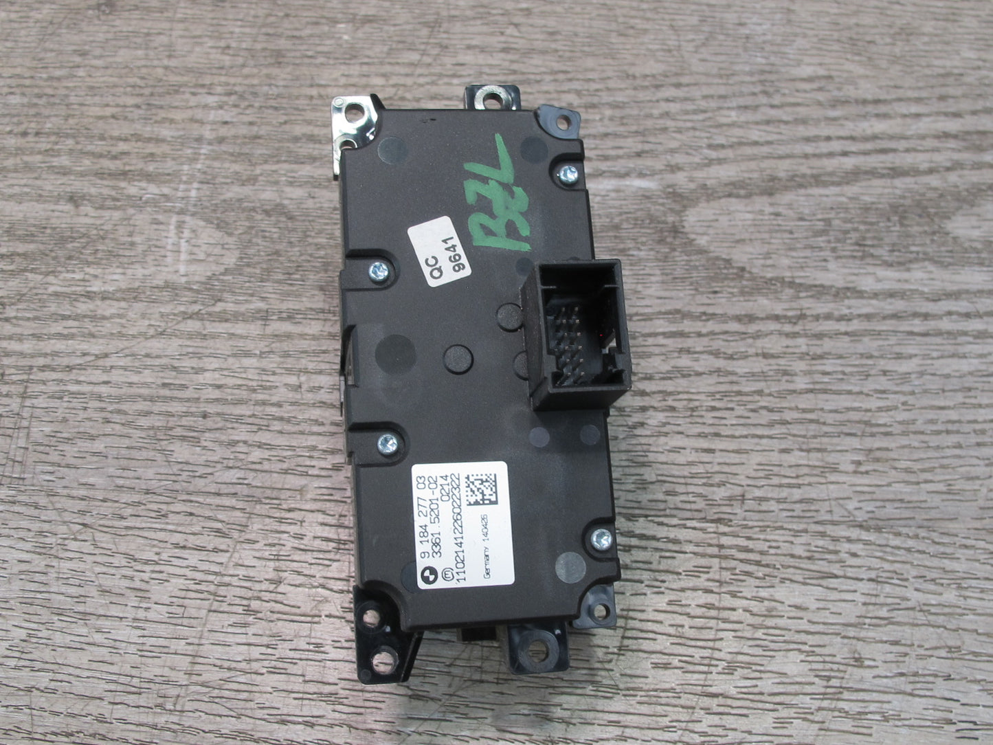 09-16 BMW E89 Z4 Headlight Fog Light Lamp Switch 9184277 OEM