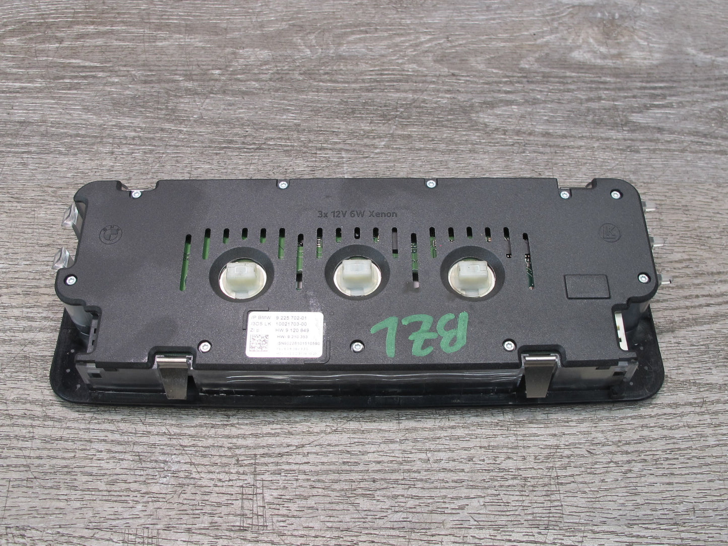 09-16 BMW E89 Z4 Front Overhead Dome Interior Light Lamp 9225702 OEM