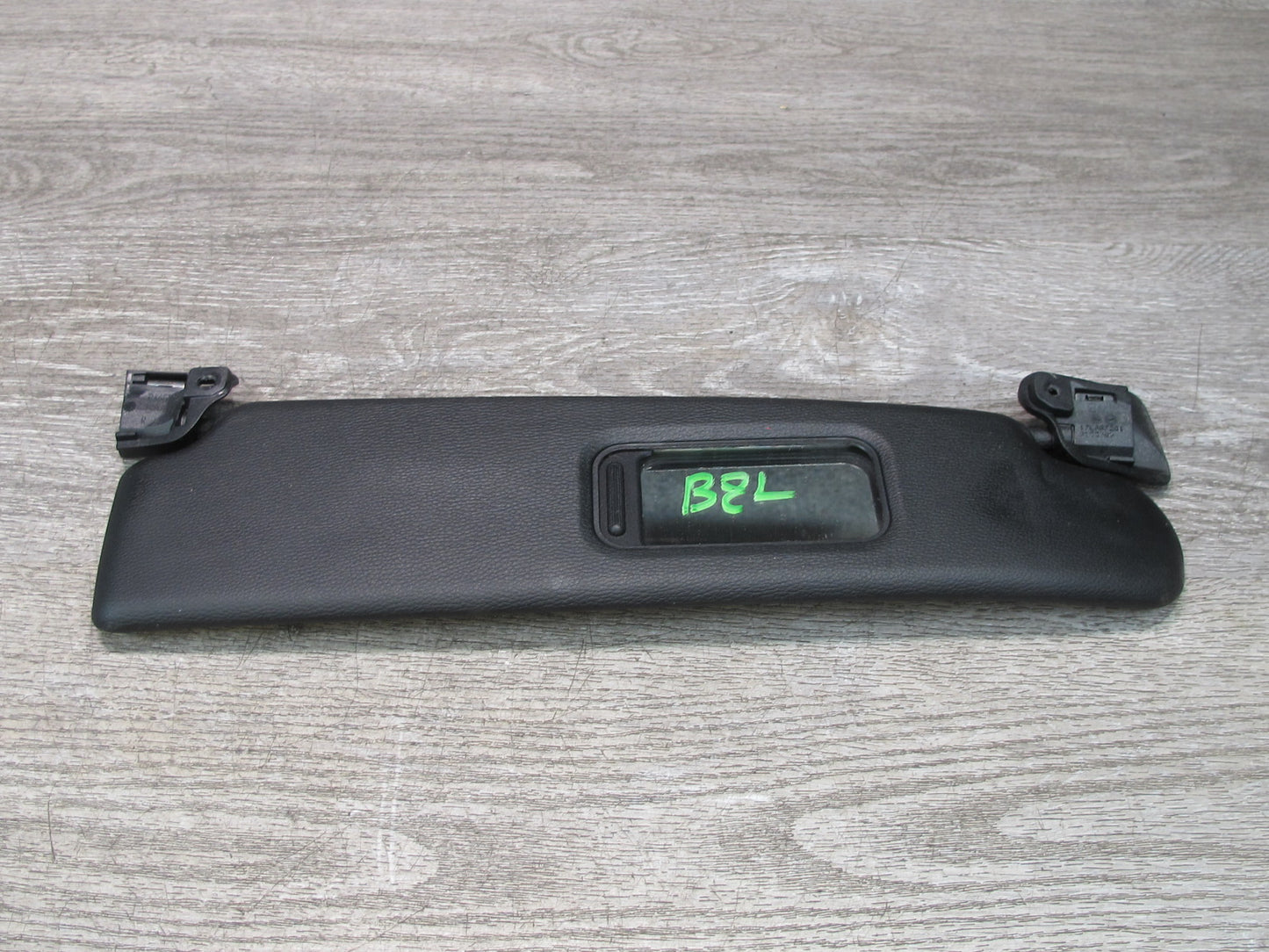 09-16 BMW E89 Z4 Set of 2 Front Left & Right Sun Visor Black OEM