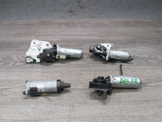 09-16 BMW E89 Z4 Set of 4 Front Right Seat Adjust Motor OEM