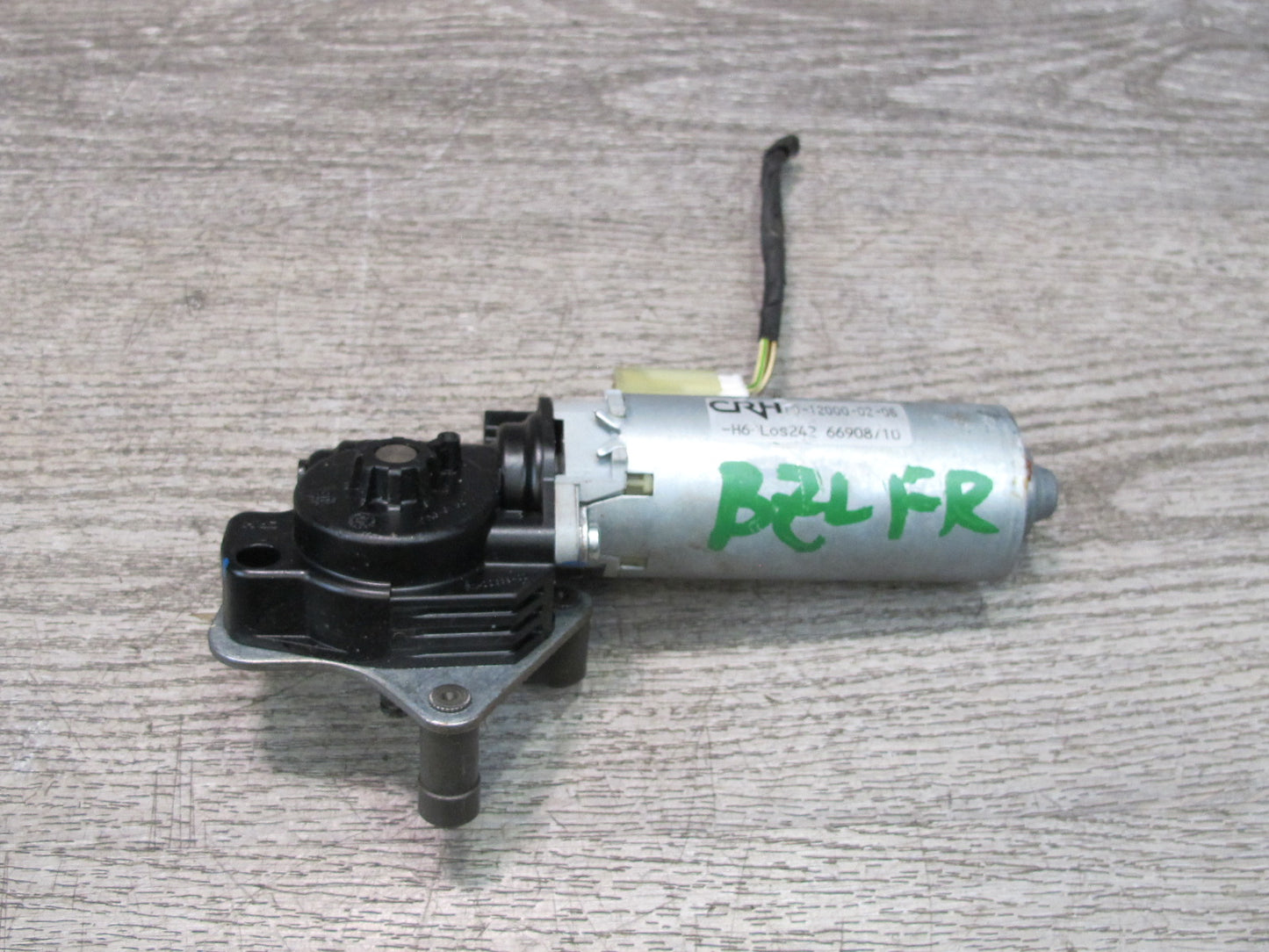 09-16 BMW E89 Z4 Set of 4 Front Right Seat Adjust Motor OEM