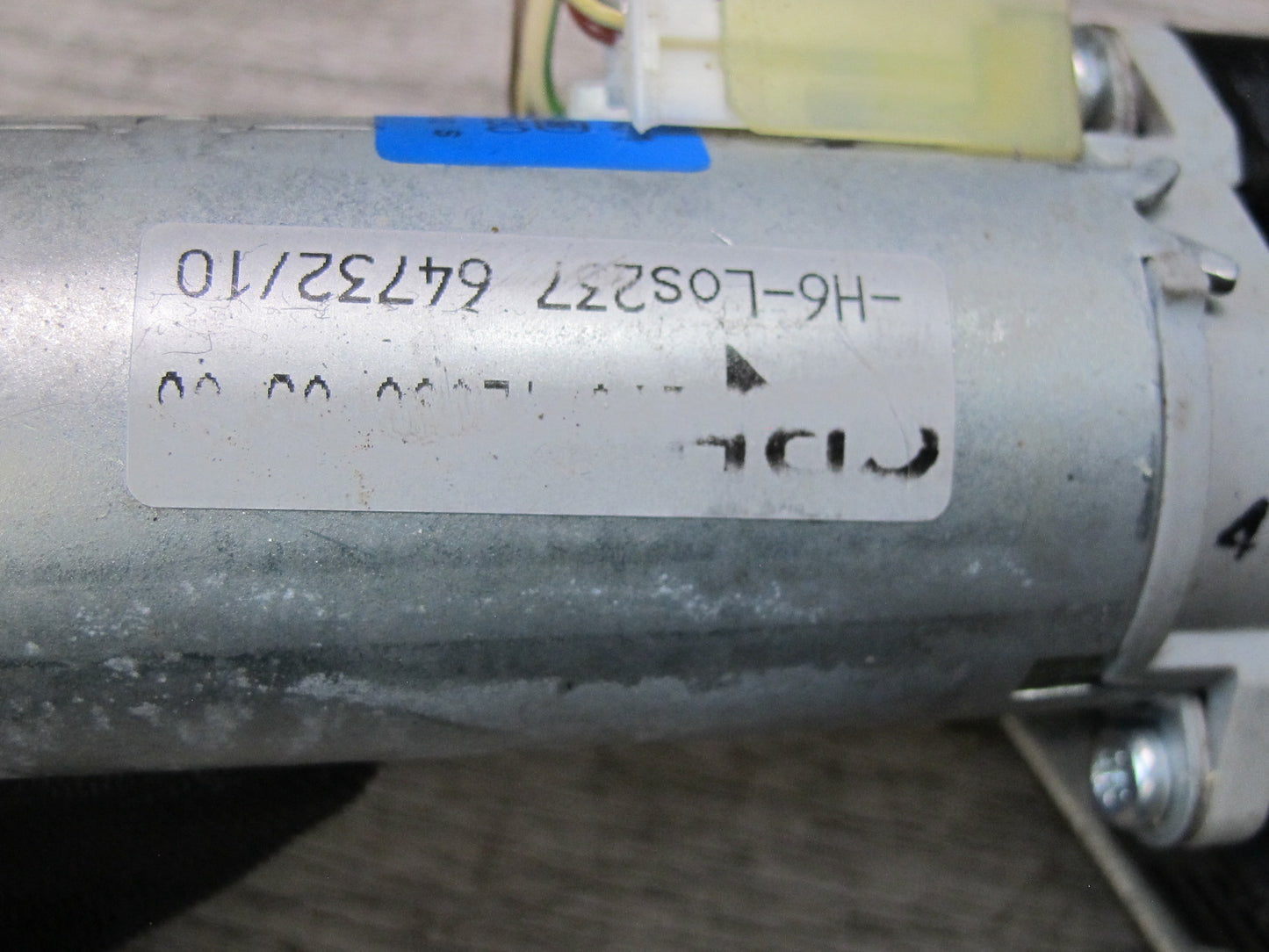 09-16 BMW E89 Z4 Set of 4 Front Left Seat Adjust Motor OEM