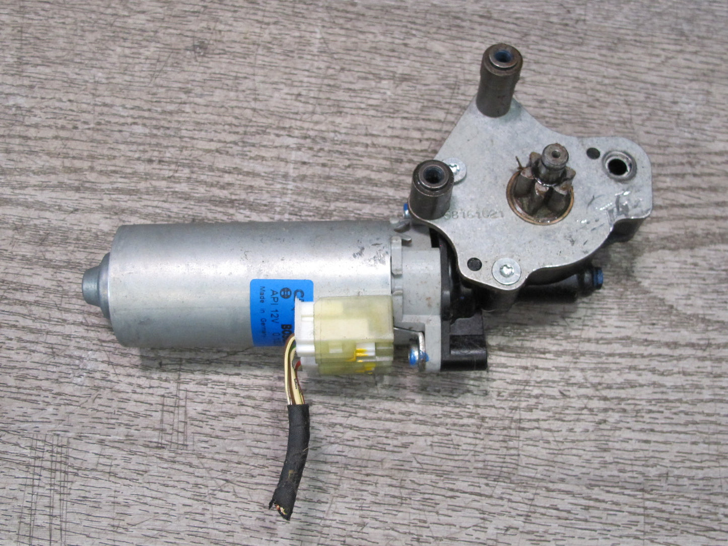 09-16 BMW E89 Z4 Set of 4 Front Left Seat Adjust Motor OEM