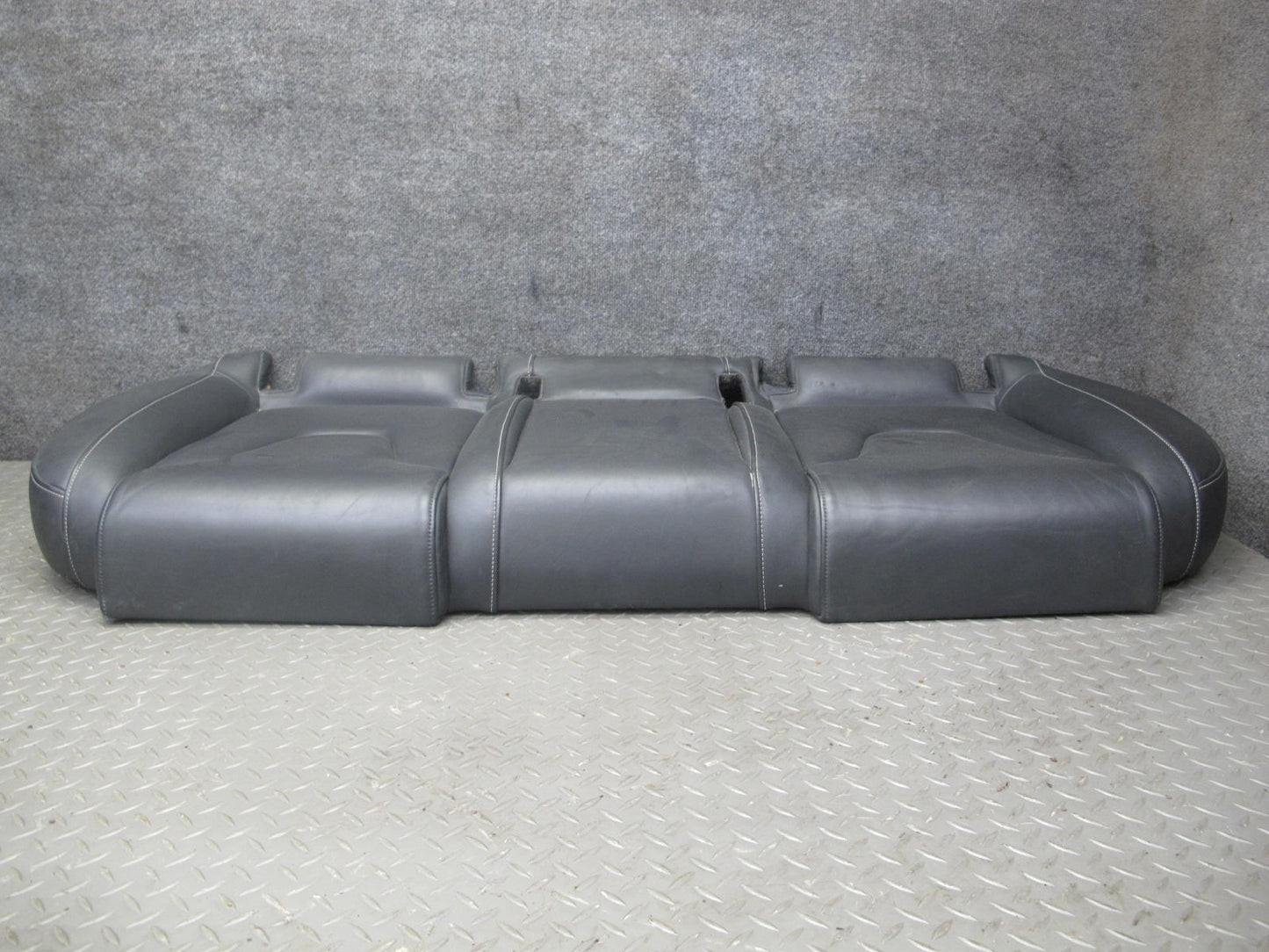 13-16 Audi B8 S4 Front & Rear Leather Sport Heated Seat Set Black OEM