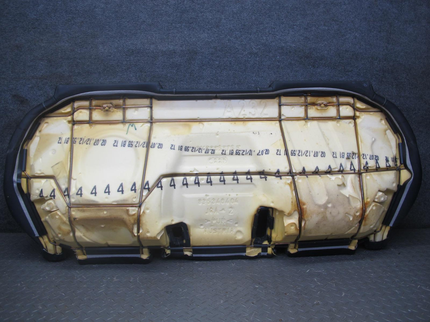 13-16 Audi B8 S4 Front & Rear Leather Sport Heated Seat Set Black OEM