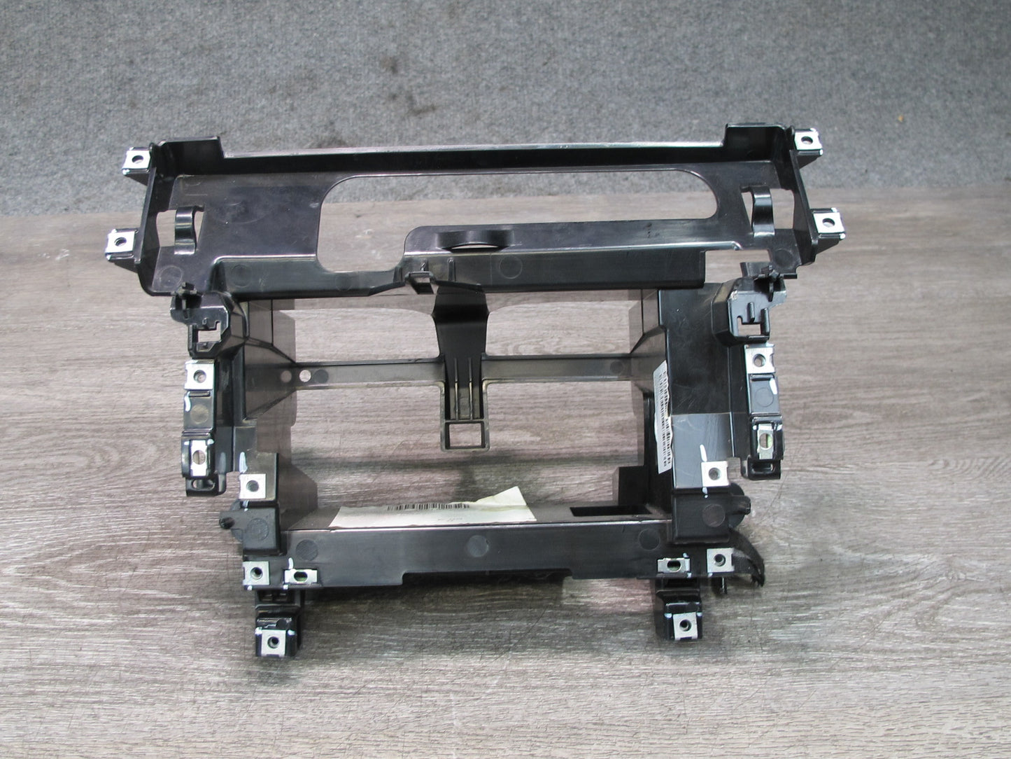 09-16 BMW E89 Z4 Dash Center Radio Mount Bracket Support Panel OEM