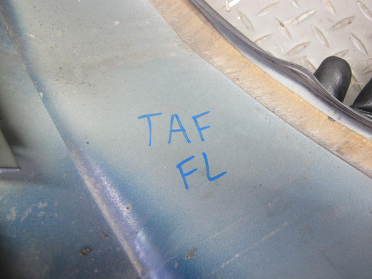 13-16 Audi B8 A4 S4 Front Left Fender Shell Cover Panel Blue OEM