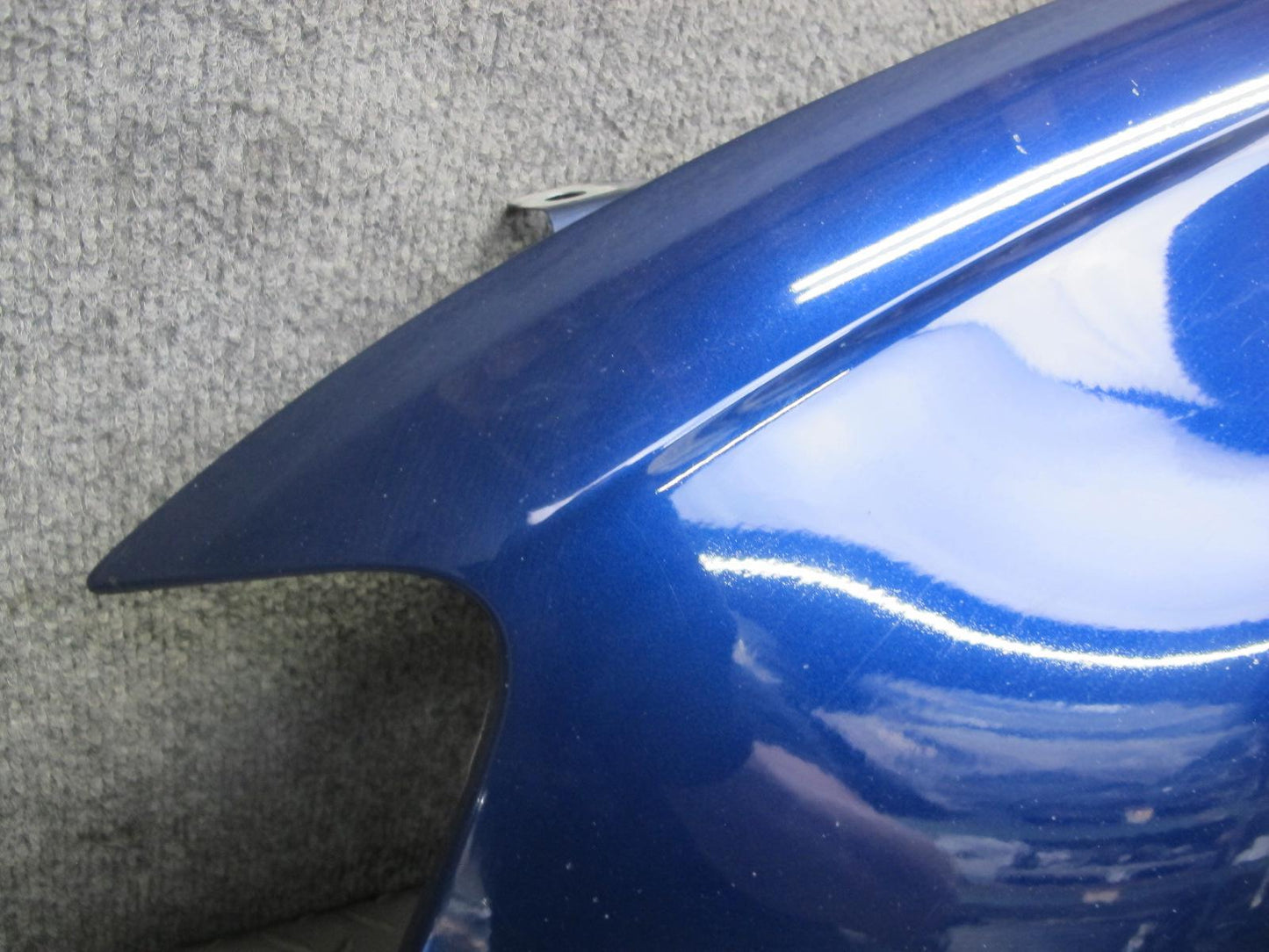 13-16 Audi B8 A4 S4 Front Left Fender Shell Cover Panel Blue OEM