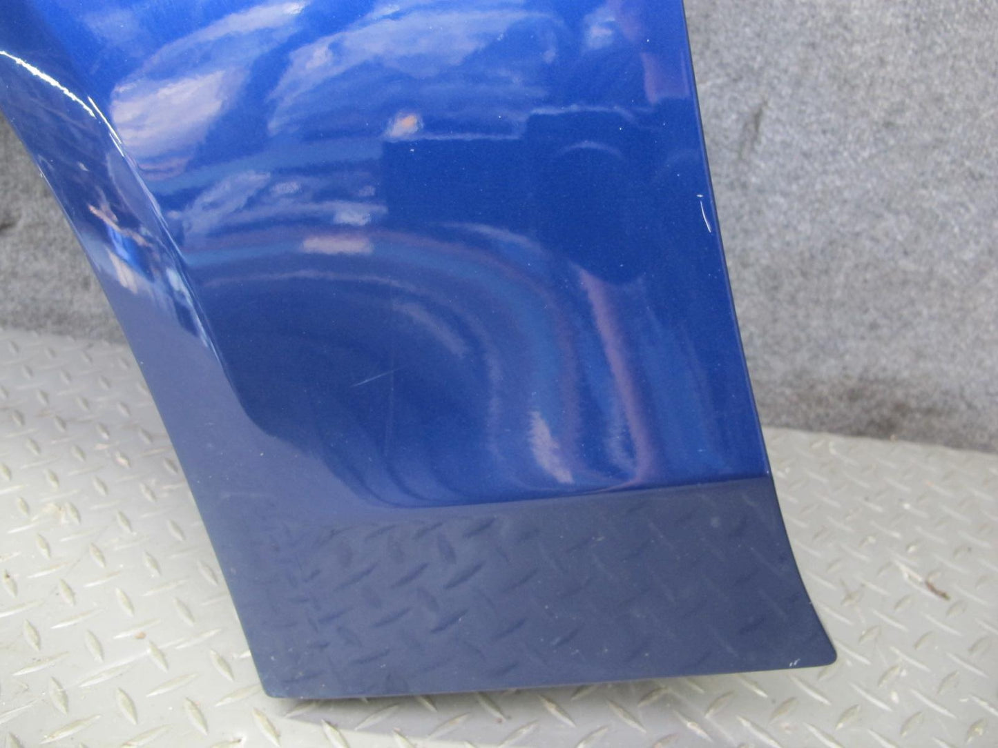 13-16 Audi B8 A4 S4 Front Left Fender Shell Cover Panel Blue OEM