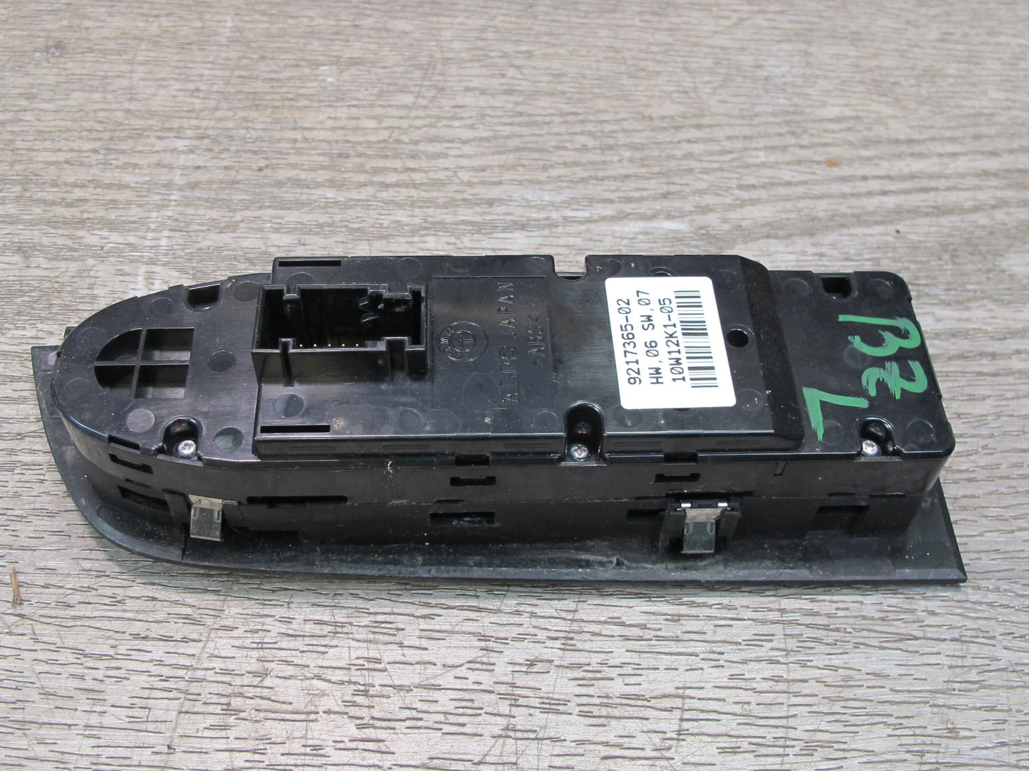 09-16 BMW E89 Z4 Front Left Door Master Power Window Mirror Switch OEM