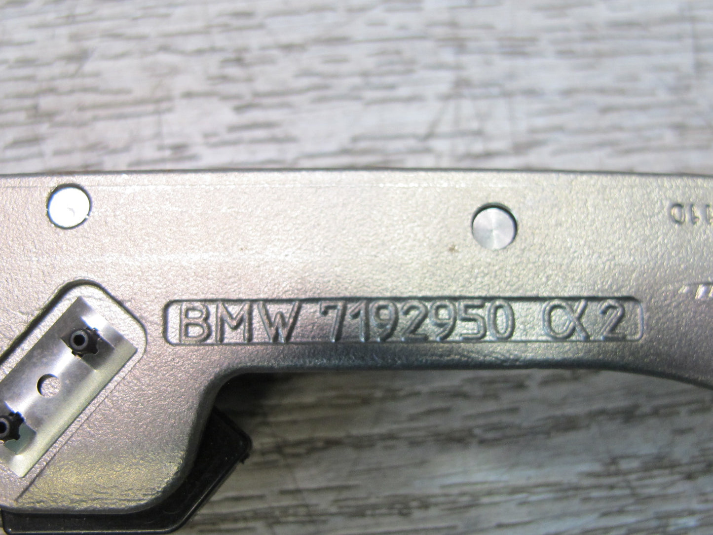 09-16 BMW E89 Z4 Convertible TOP Roof Lock Latch Striker Plate Set OEM