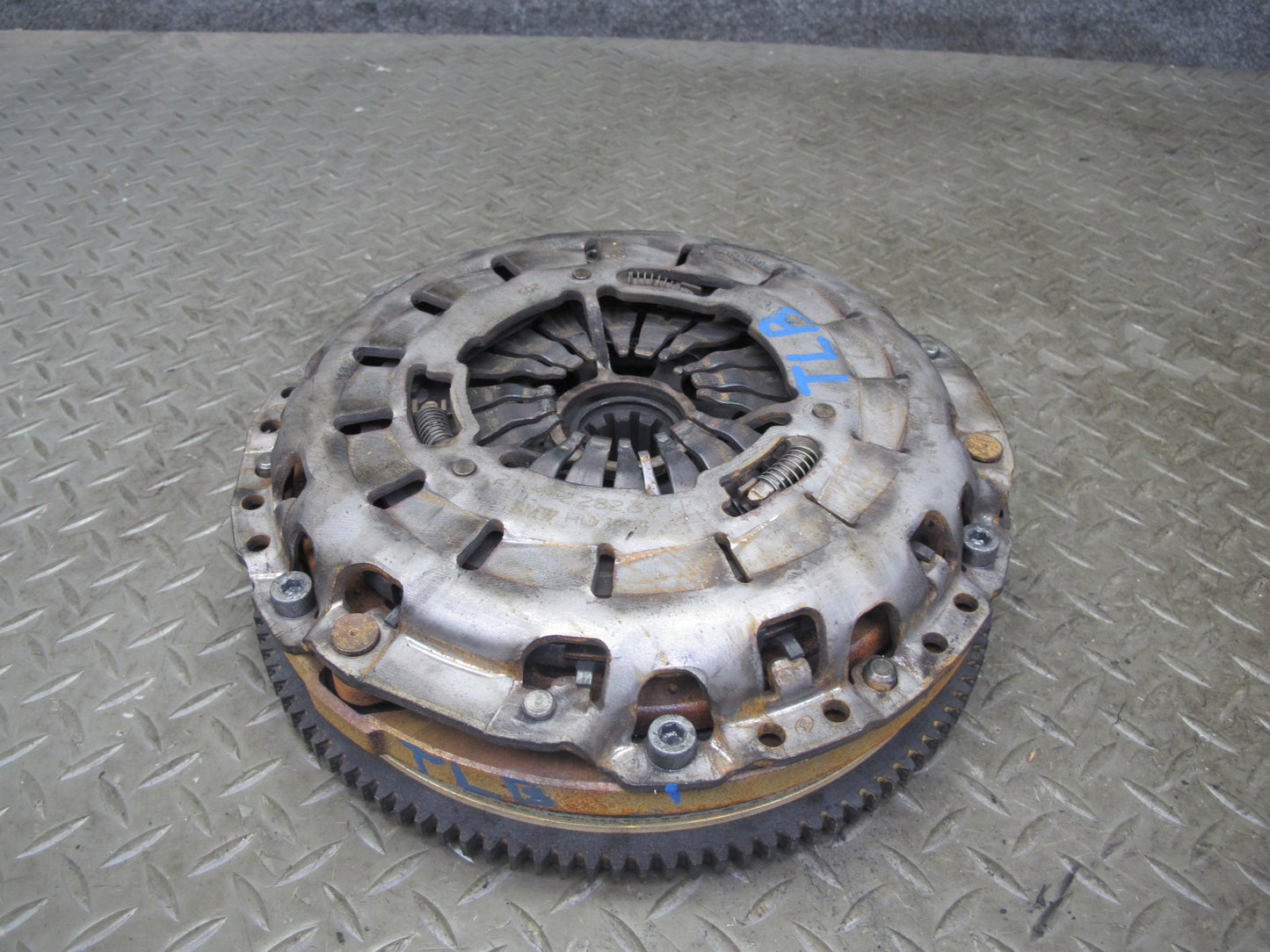 01-06 BMW E46 M3 S54 S6S 420G M/T Dual Mass Flywheel Clutch Pressure Plate Set