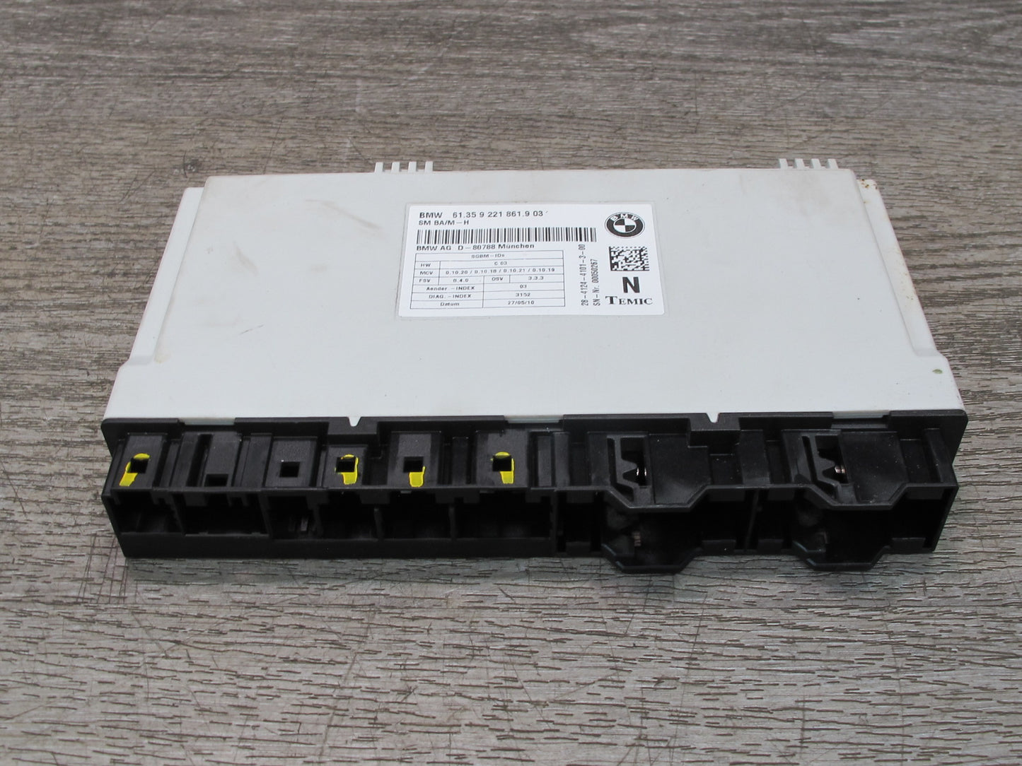09-16 BMW E89 Z4 Front Left or Right Power Seat Control Module 9221861 OEM
