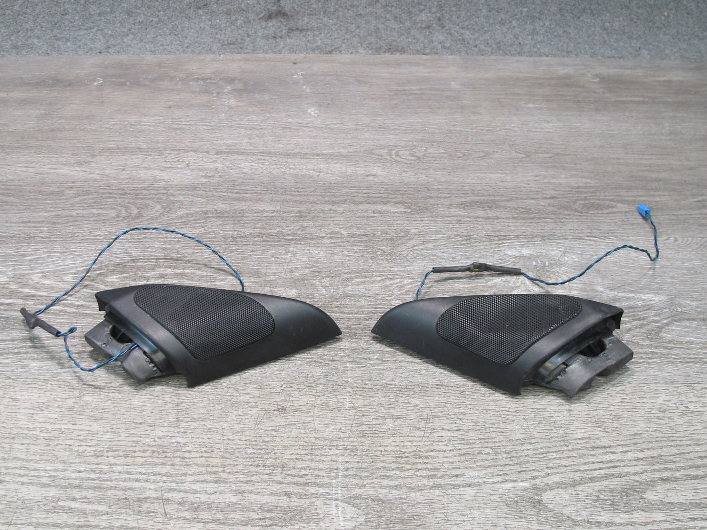 09-16 BMW E89 Z4 Set of 2 Left & Right Door Tweeter Speaker Trim Panel OEM