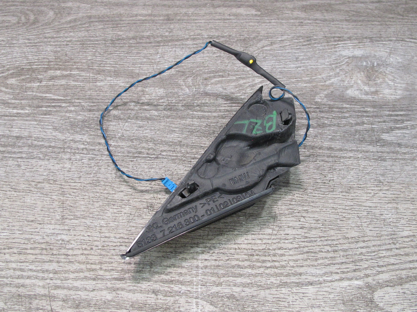 09-16 BMW E89 Z4 Set of 2 Left & Right Door Tweeter Speaker Trim Panel OEM