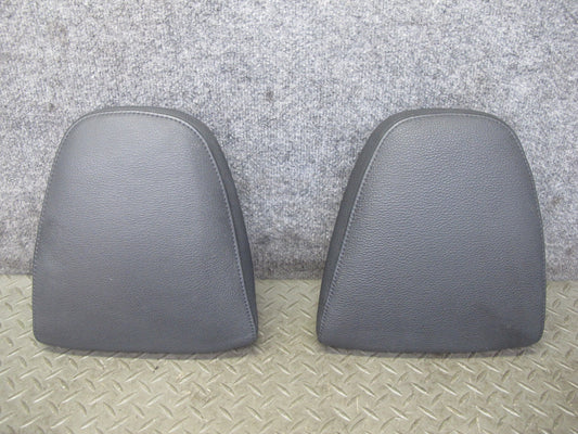 09-16 BMW E89 Z4 Set of 2 Front Left & Right Seat Leather Headrest OEM