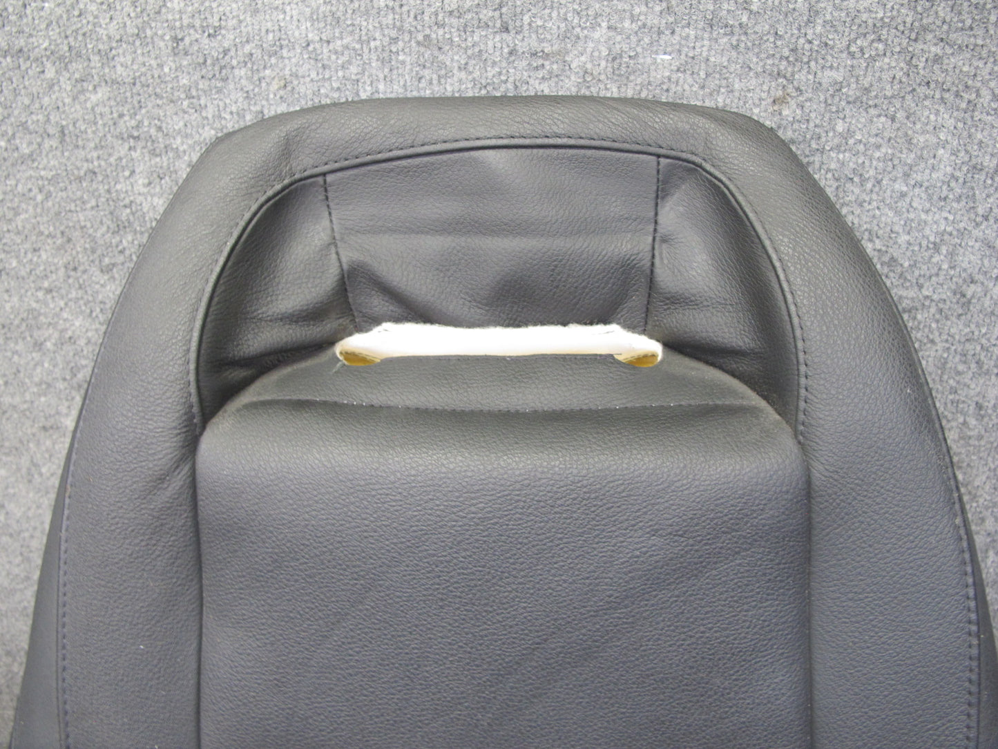 09-16 BMW E89 Z4 Front Right Seat Upper Backrest Leather Cushion OEM