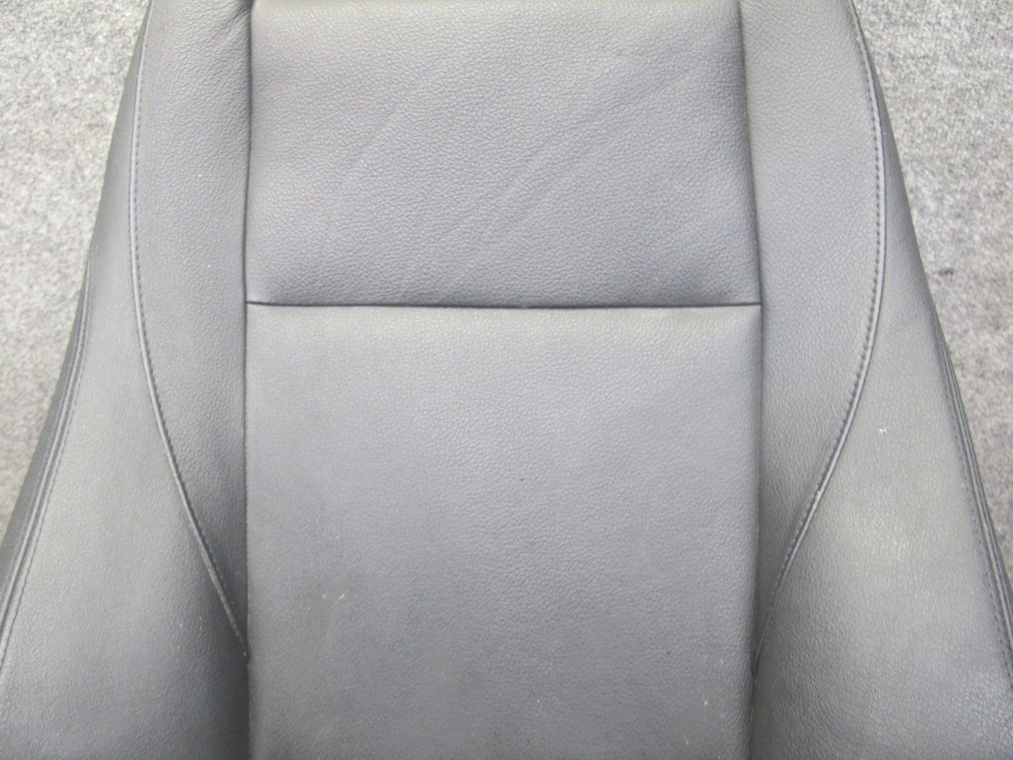 09-16 BMW E89 Z4 Front Right Seat Upper Backrest Leather Cushion OEM