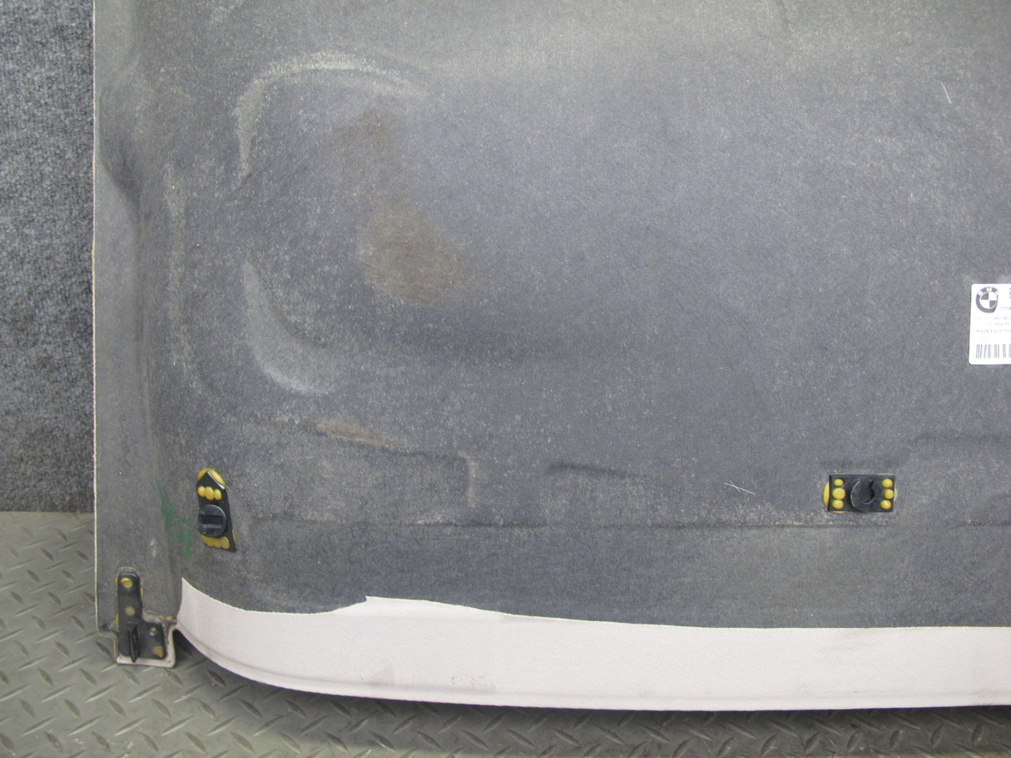 09-16 BMW E89 Z4 Convertible Set of 2 TOP Roof Trim Cover Panel Beige OEM