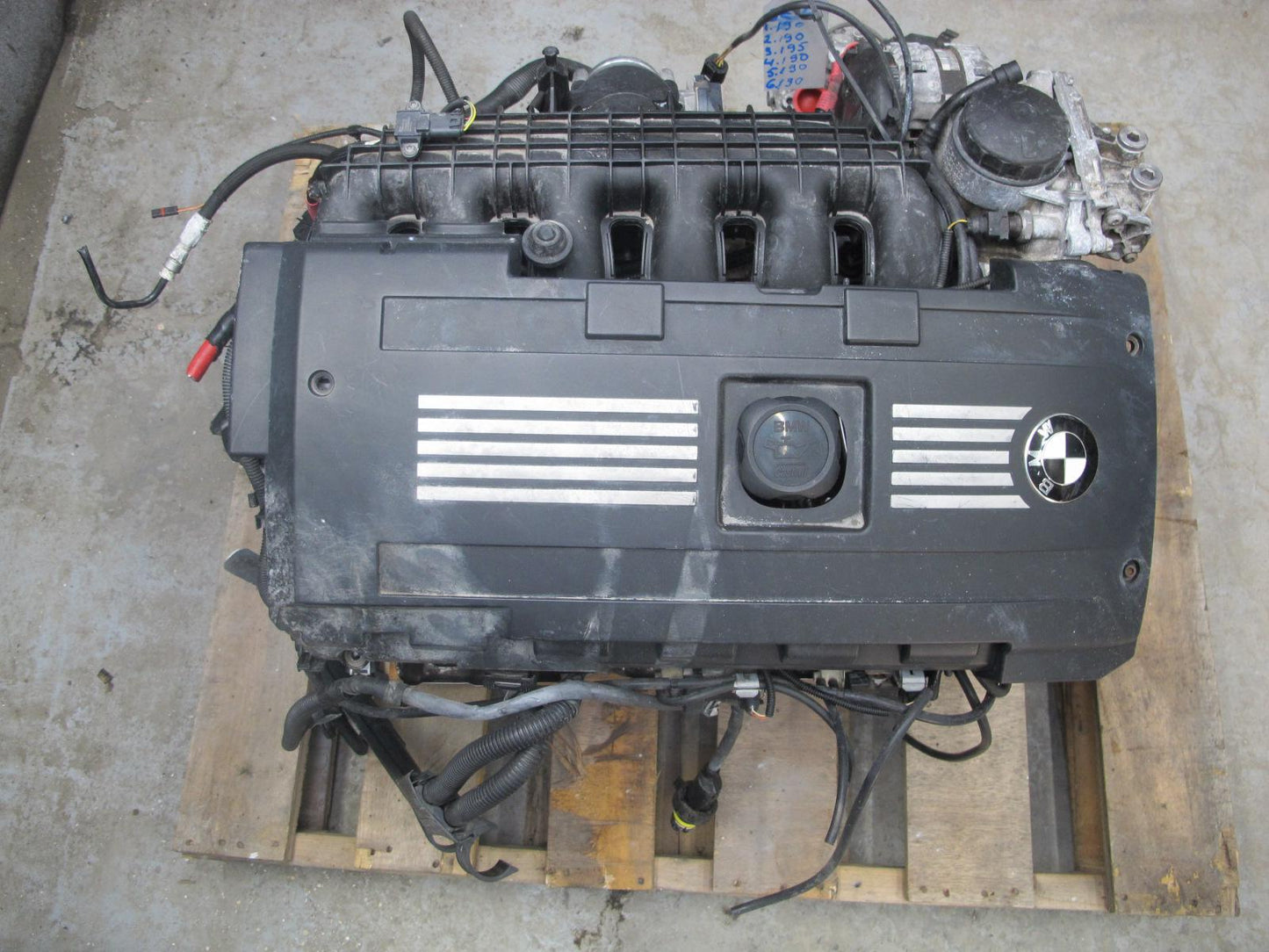 09-16 BMW E89 Z4 3.0L N54 RWD 6 Bolt Twin Turbo Complete Engine Motor 104k Miles